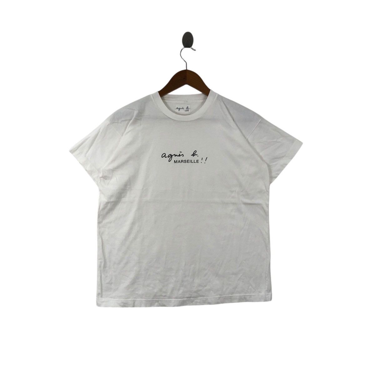 agnes b. Designer AGNES B HOMME PARIS Marseille Edition T-Shirt Size M / US 6-8 / IT 42-44 - 1 Thumbnail