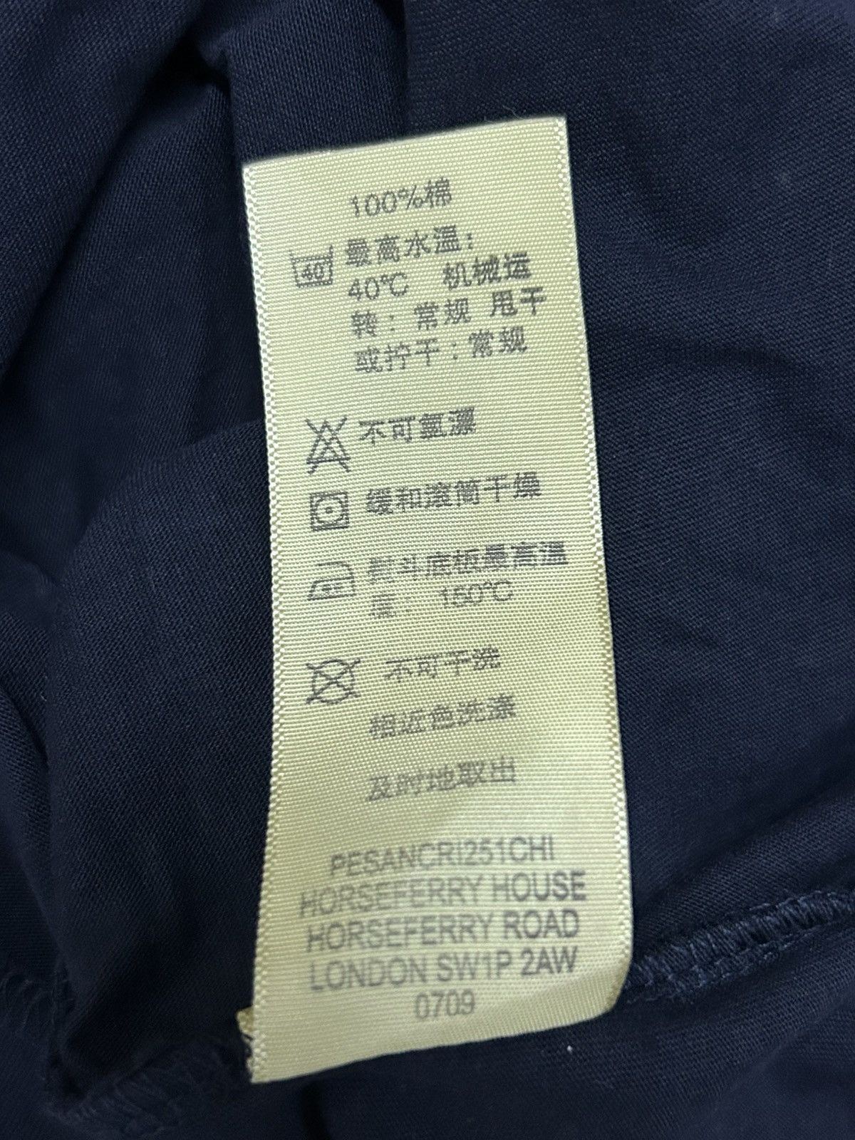 Burberry × Vintage Vintage Burberry London embroidery logo polos Size US M / EU 48-50 / 2 - 7 Thumbnail