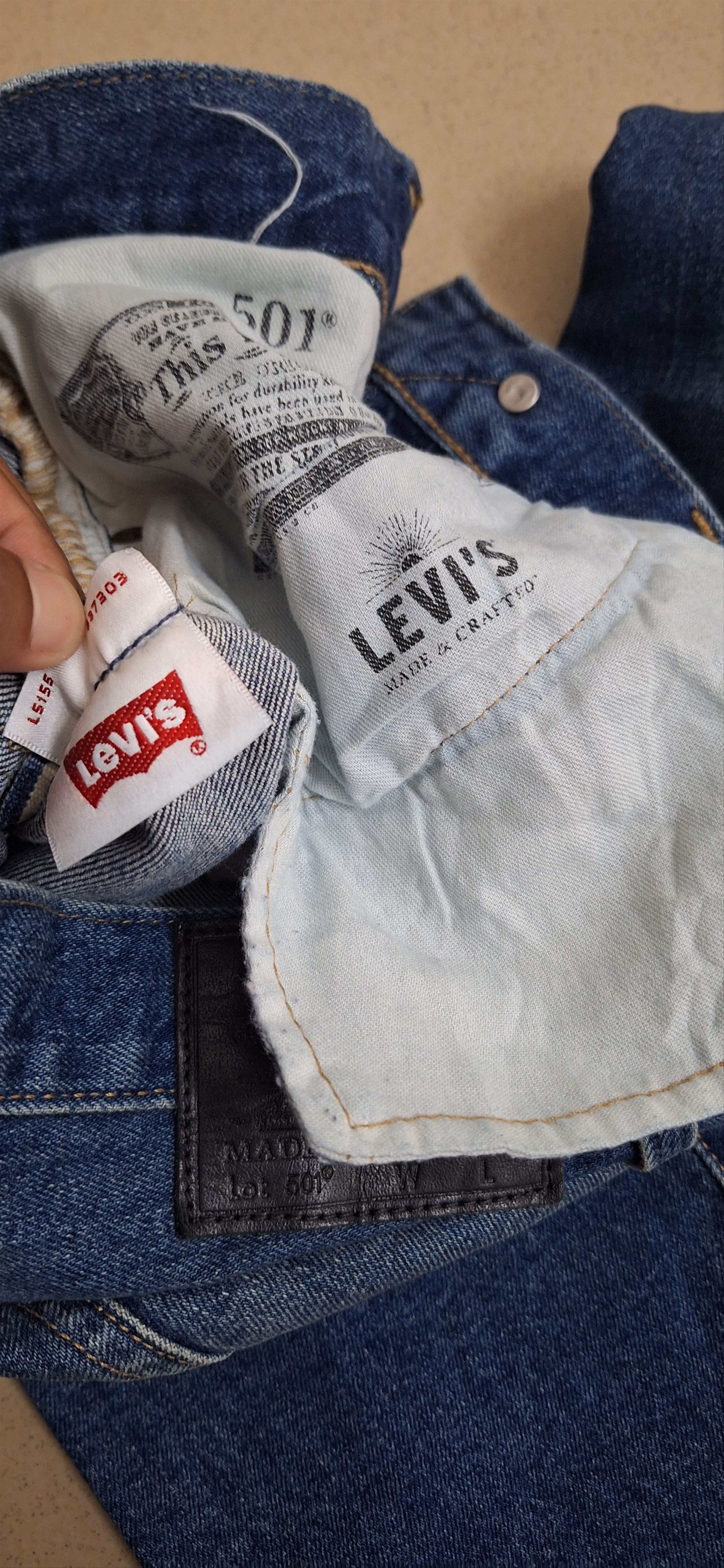 Levi's Made & Crafted Levis Made & Crafted Distressed Selvedge Size US 26 / EU 42 - 16 Thumbnail