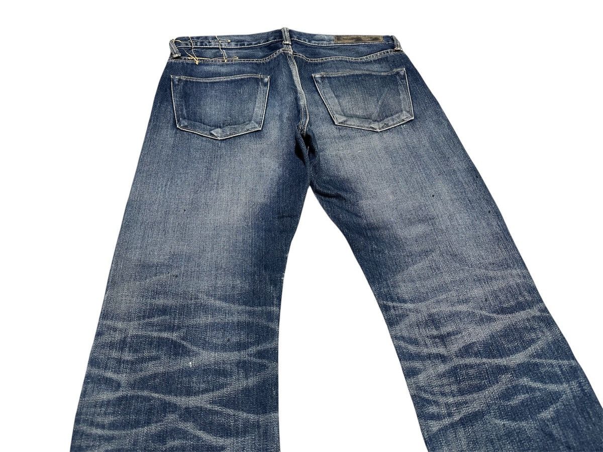 Japanese Brand 🔥Japanese Kuro Cropped Denim Distressed Frayed Oikawa Denim Size US 33 - 10 Thumbnail