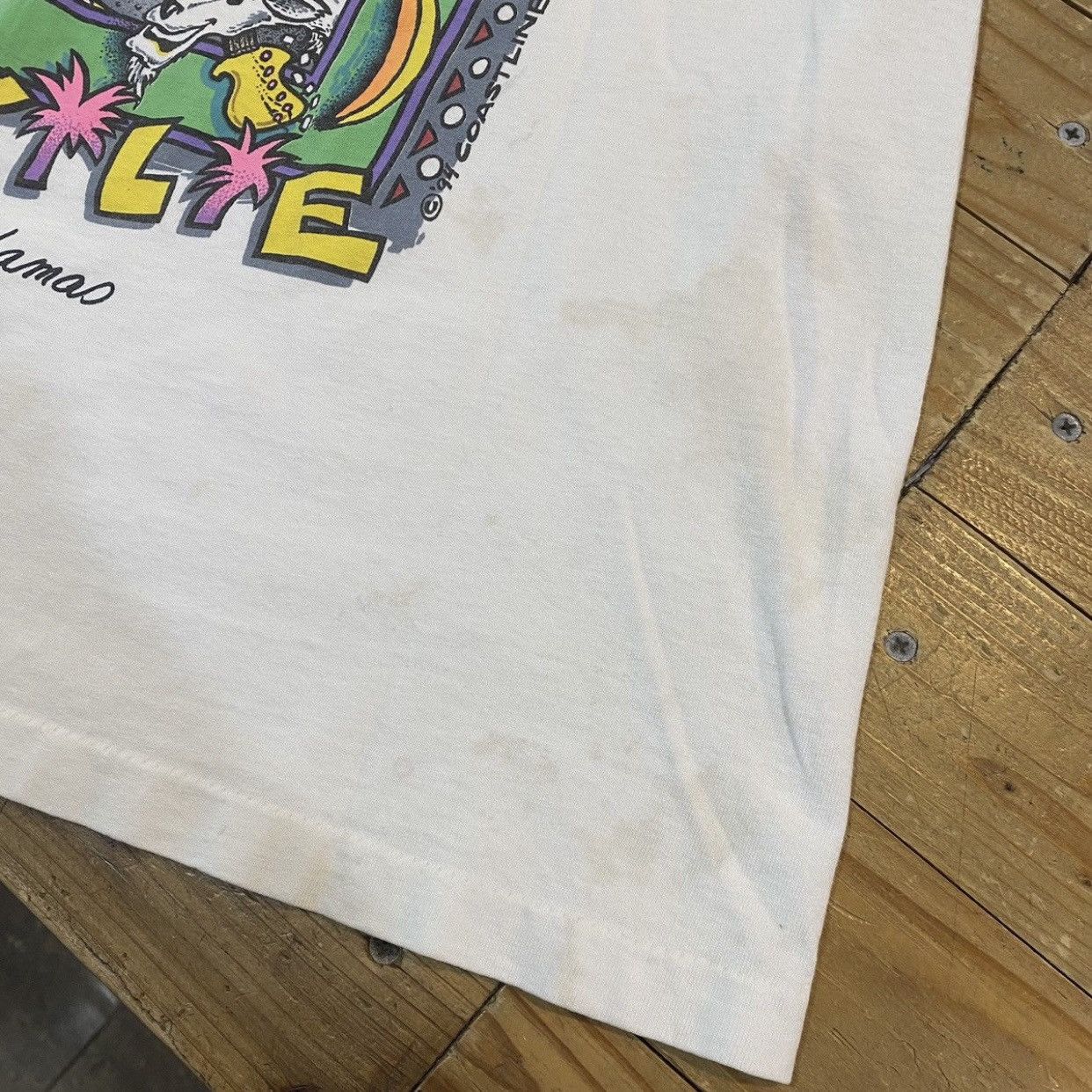 Caribbean Vintage 90s Caribbean Style Nassau Bahamas T-Shirt All Sport Size US L / EU 52-54 / 3 - 6 Thumbnail