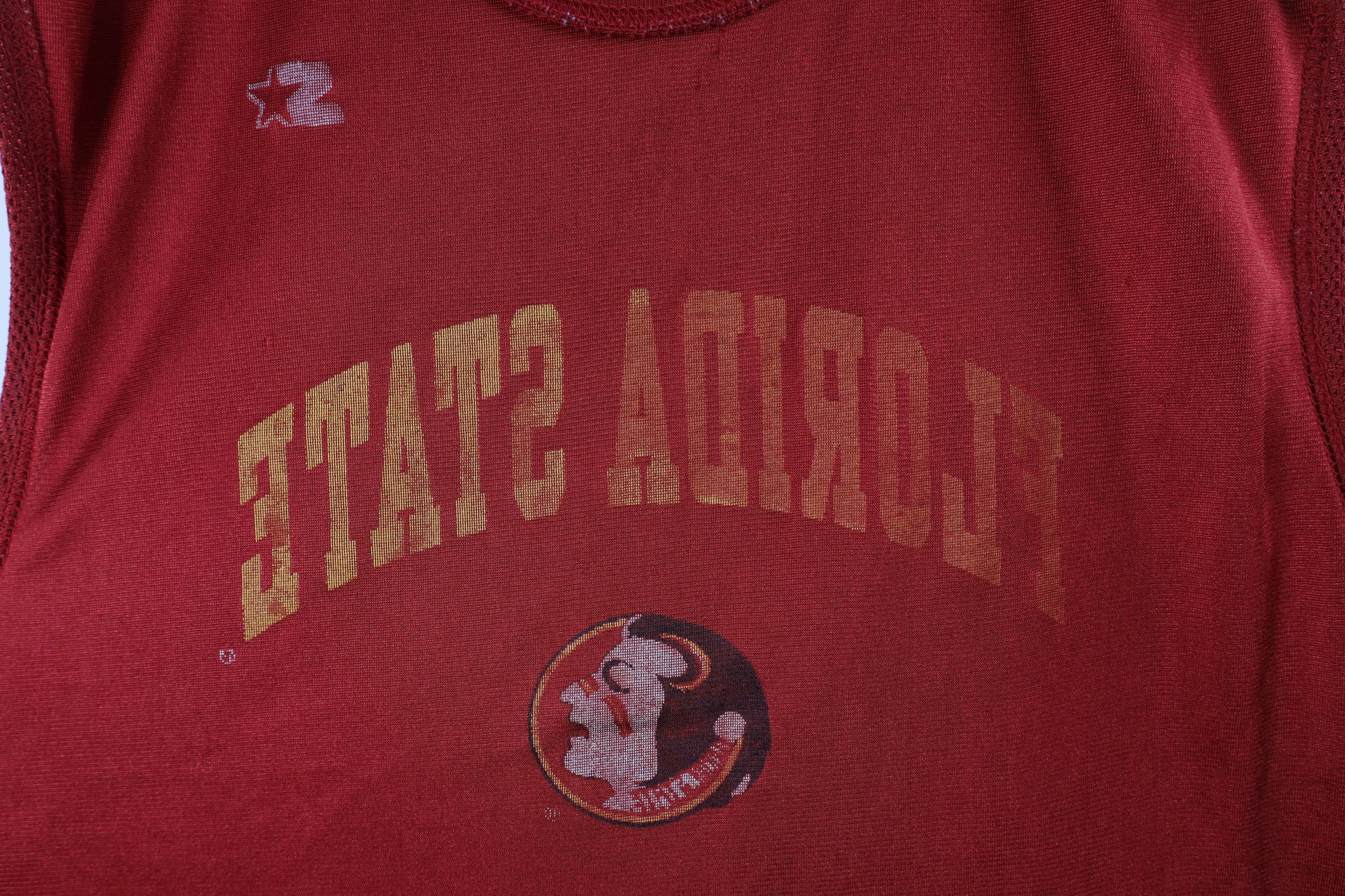 Starter × Vintage Vintage 90s Starter State University Basketball Jersey Size US L / EU 52-54 / 3 - 12 Thumbnail