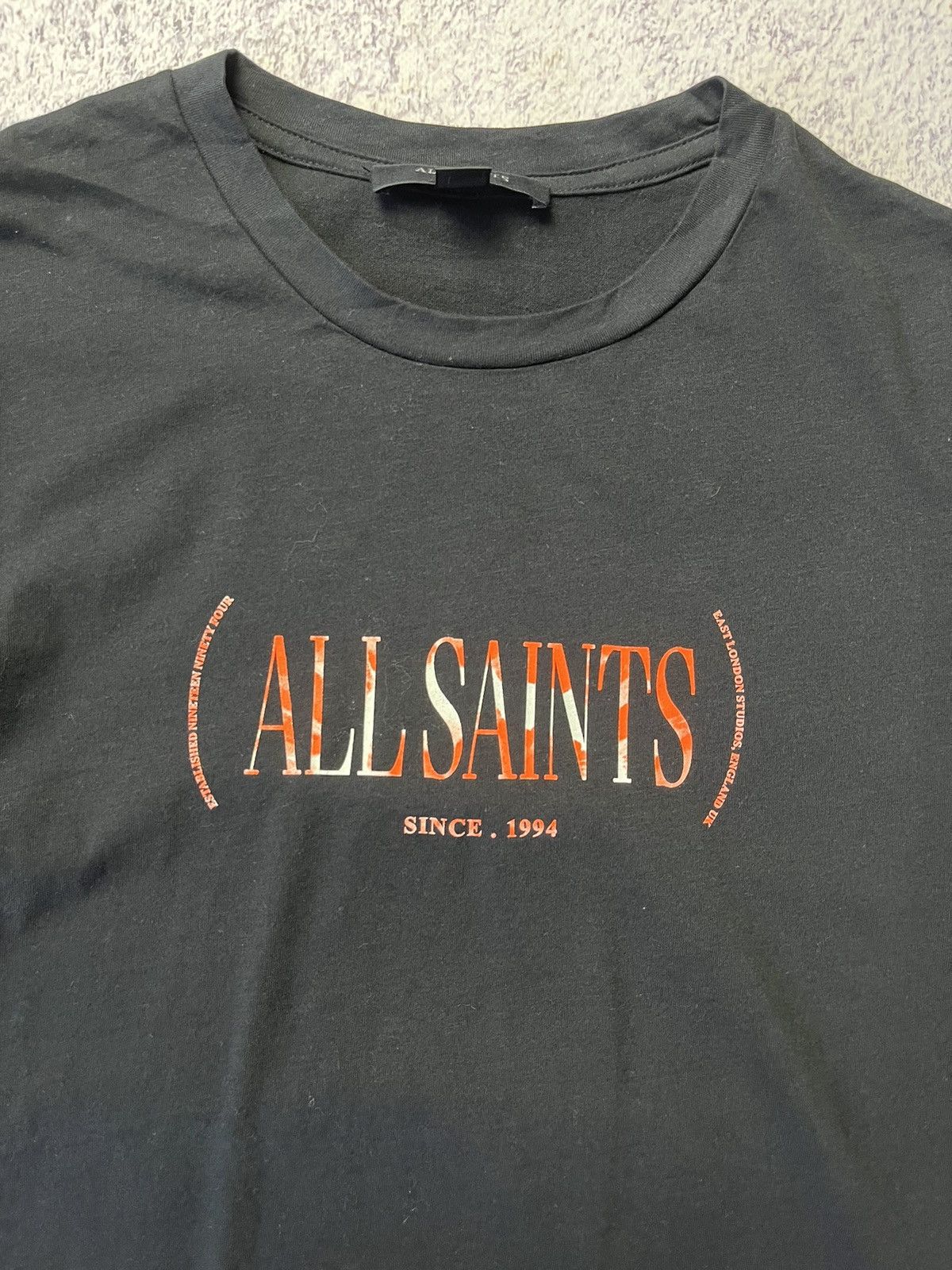 Allsaints Vintage Allsaints Big logo T-Shirt Size US M / EU 48-50 / 2 - 5 Thumbnail