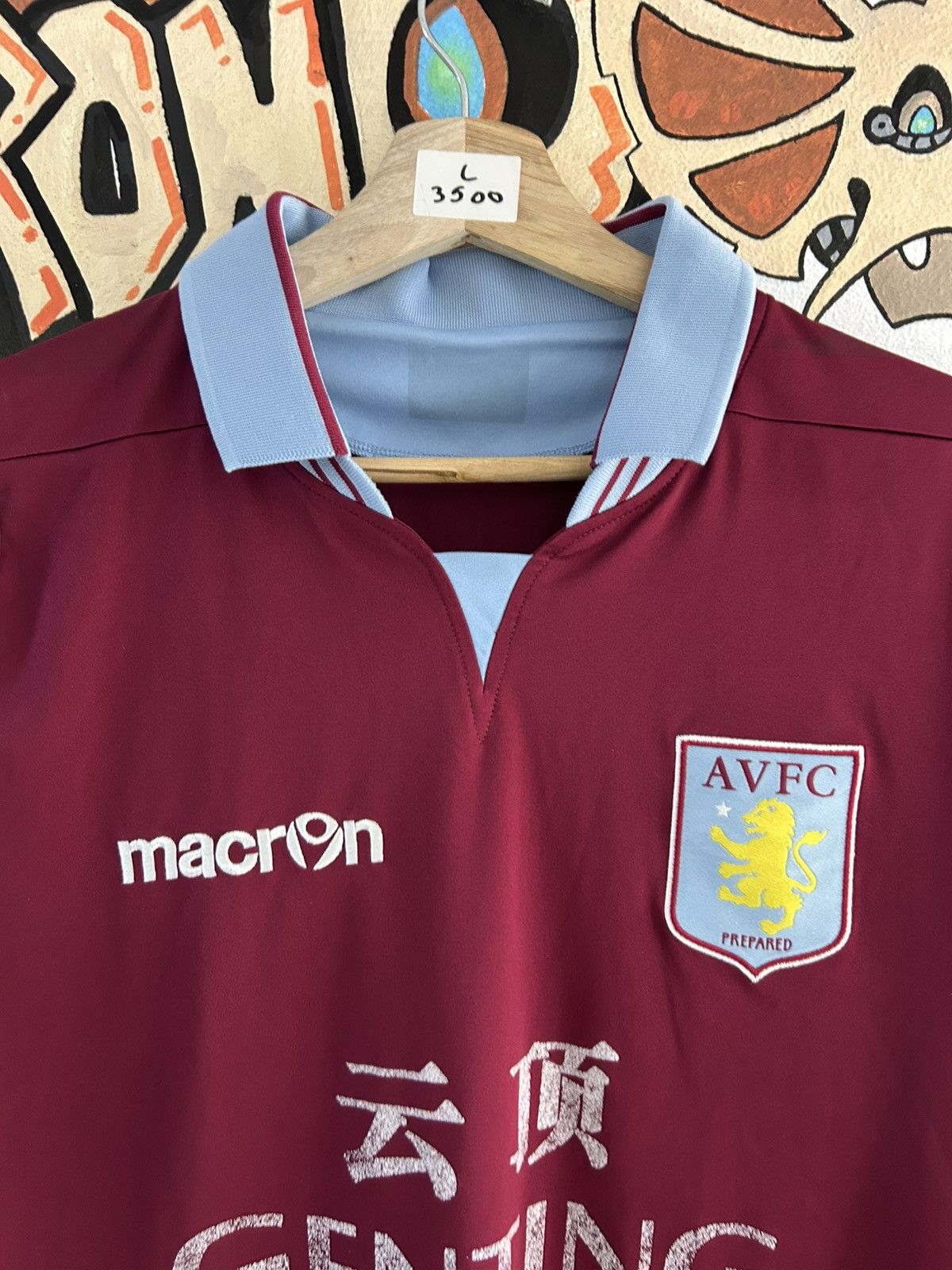 Chelsea Soccer × Vintage 2012/13 Aston Villa Home Kit Size US L / EU 52-54 / 3 - 2 Thumbnail