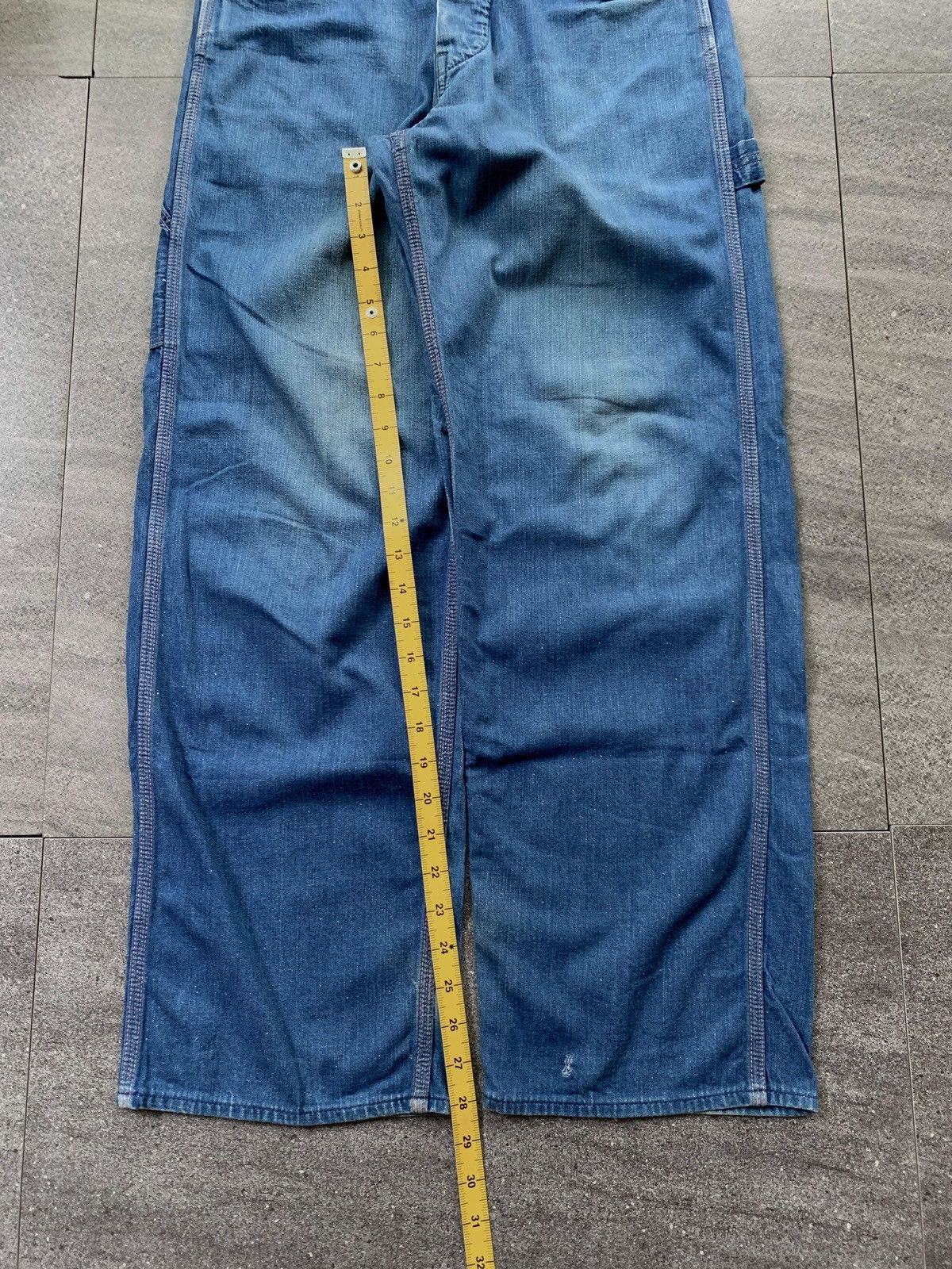Orslow FREE TAX! Wideleg Carpenter Denim Jeans Size US 30 / EU 46 - 14 Thumbnail