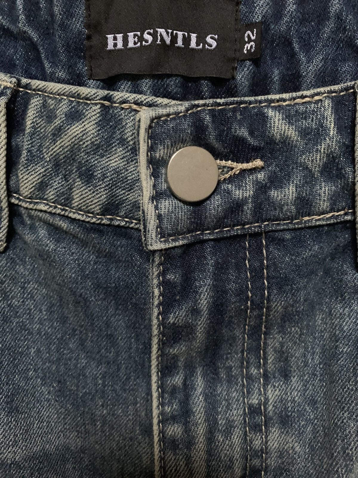 If Six Was Nine × KMRii × Tornado Mart vintage indigo flared denim Size US 32 / EU 48 - 3 Thumbnail