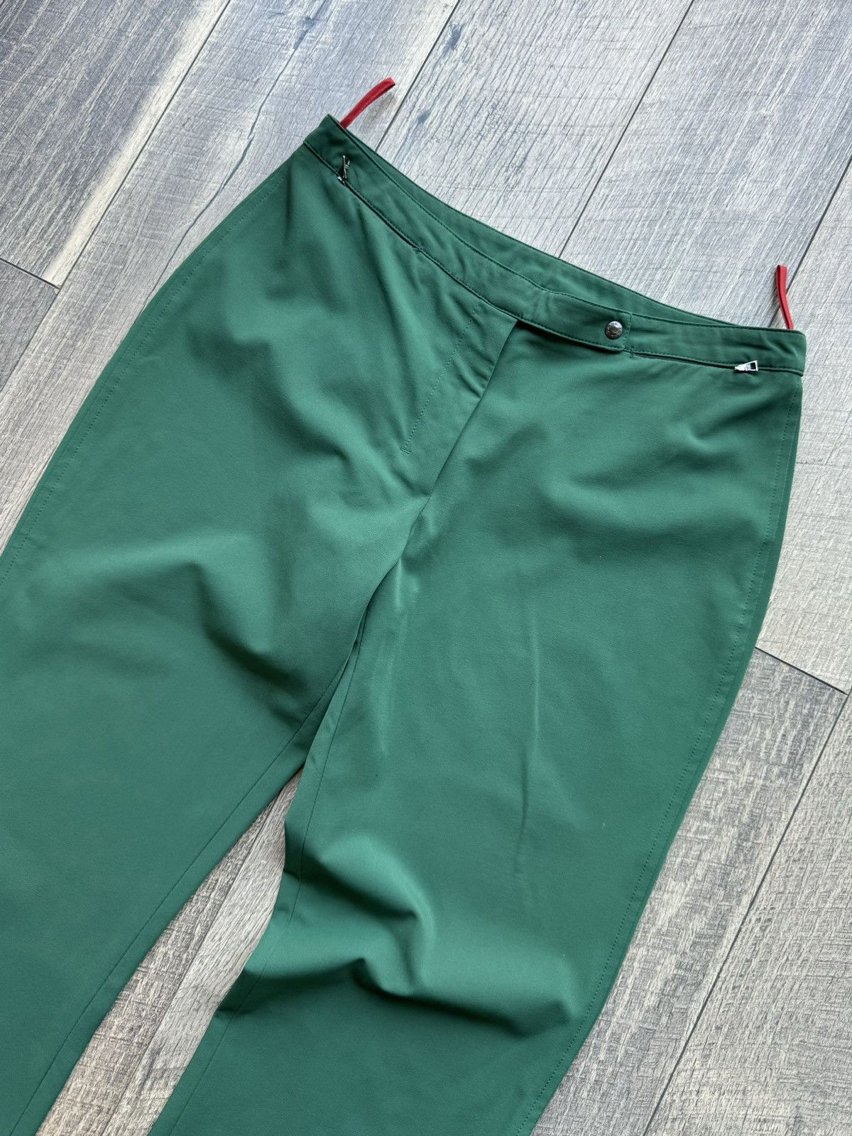 Prada Prada Nylon Casual Green Pants - 42 Size US 31 - 6 Thumbnail
