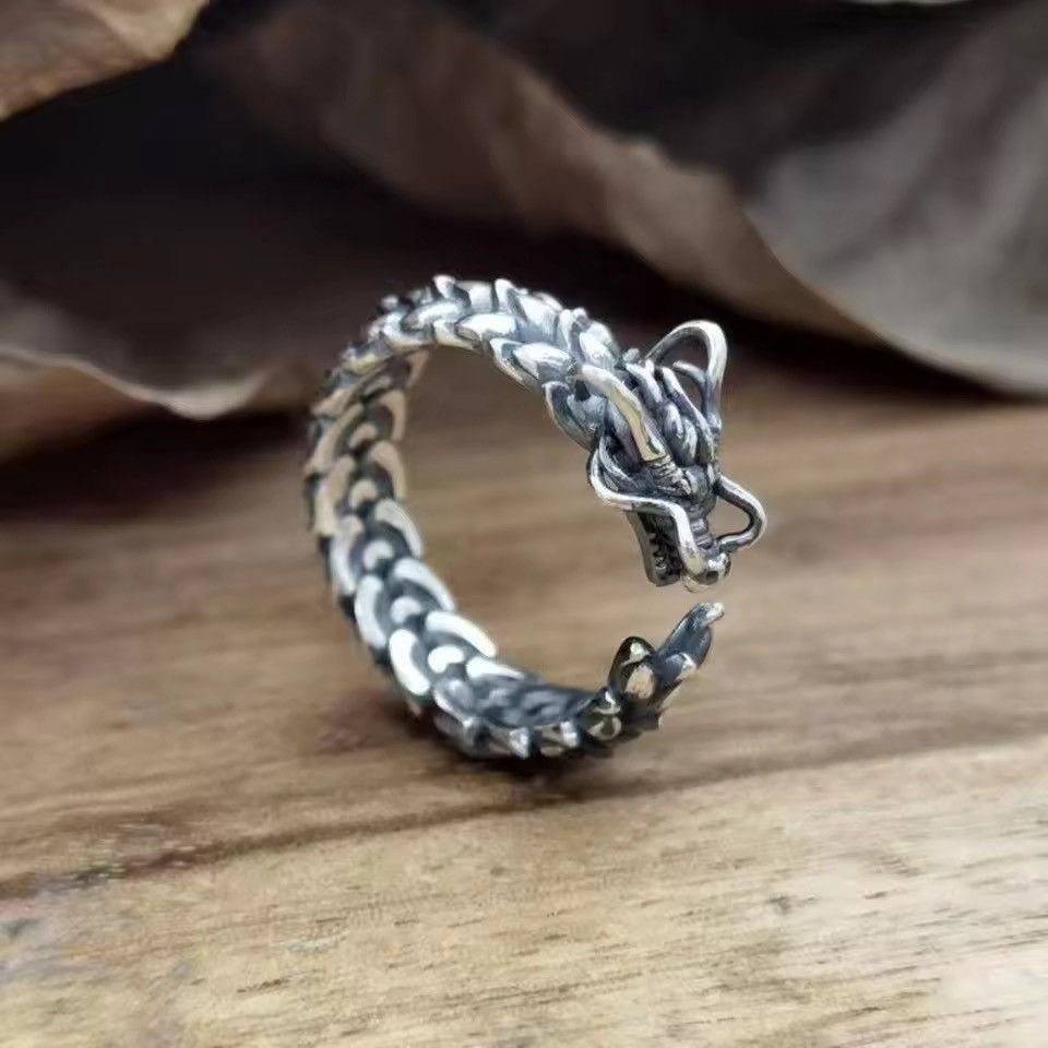 Jewelry Dragon Open Ring Size ONE SIZE - 2 Thumbnail