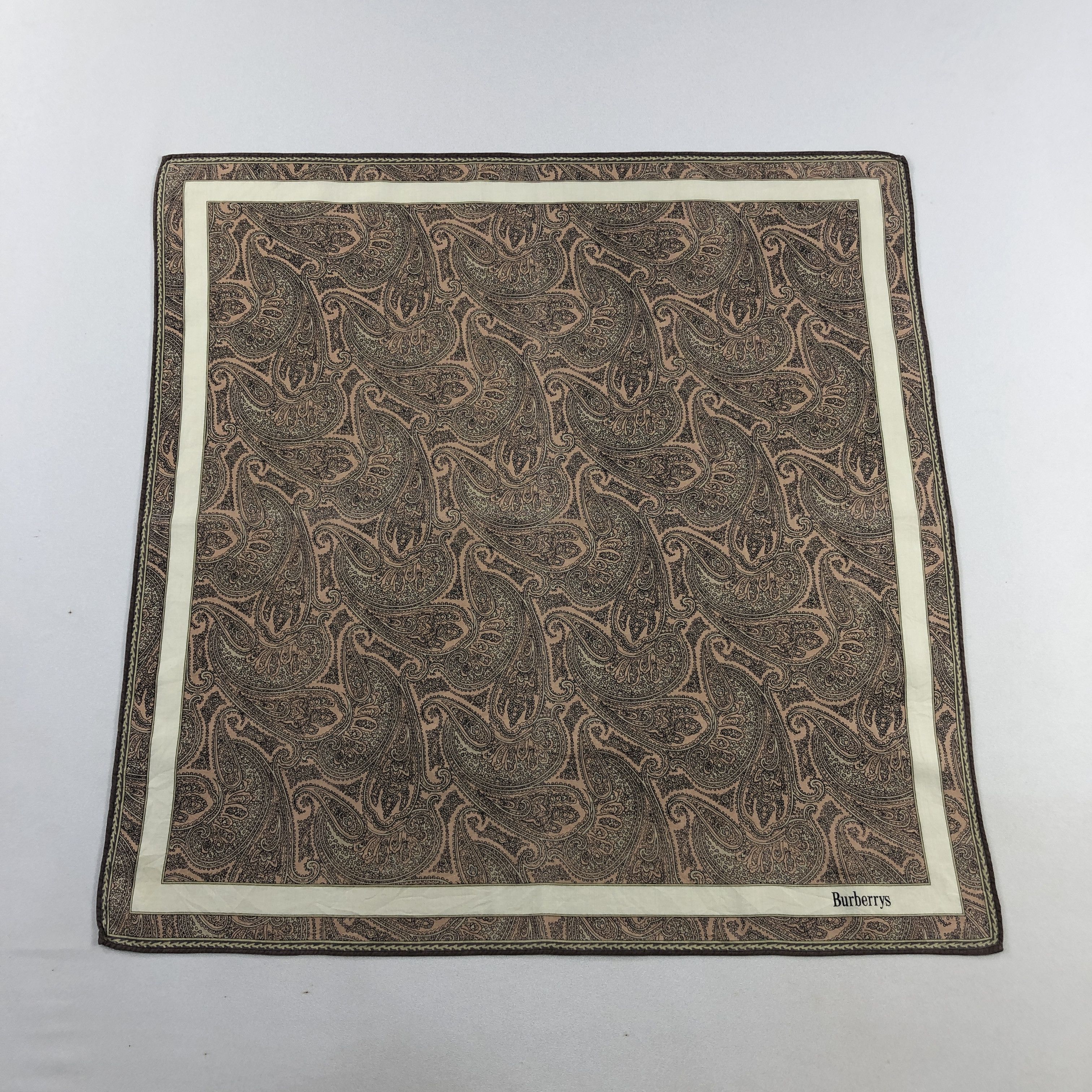 Burberry Burberry Handkerchief Neckerchief Bandana H2554 Size ONE SIZE - 1 Thumbnail