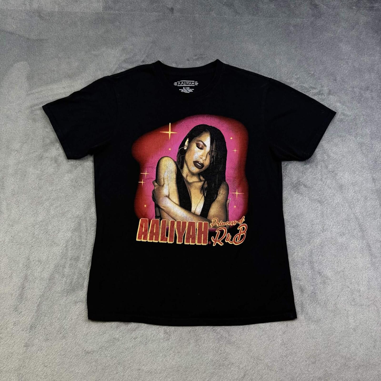 Other Aaliyah ''Princess of R&B'' Vintage Graphic T-Shirt Size S / US 4 / IT 40 - 1 Thumbnail