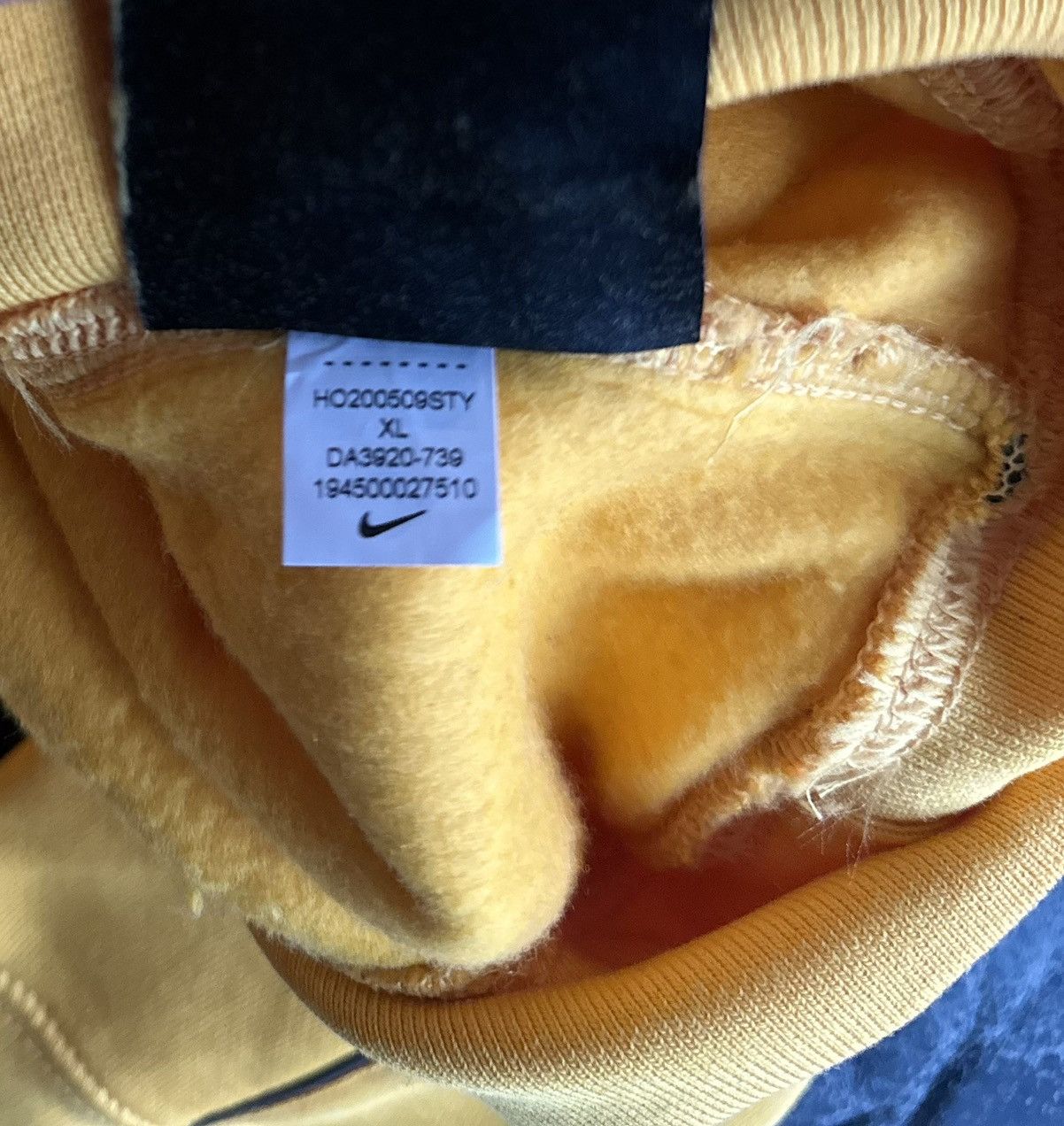 NOCTA × Nike Nike Nocta Drake Official Hoody Yellow Size US XL / EU 56 / 4 - 5 Thumbnail