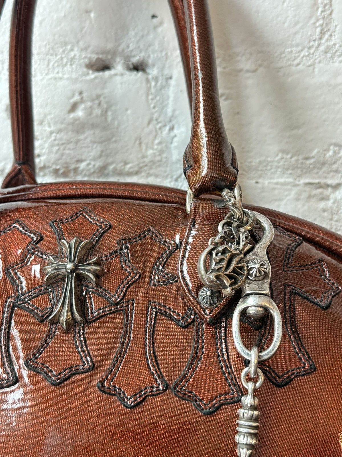 Chrome Hearts CHROME HEARTS GALAXCY LEATHER BAG Size ONE SIZE - 4 Thumbnail