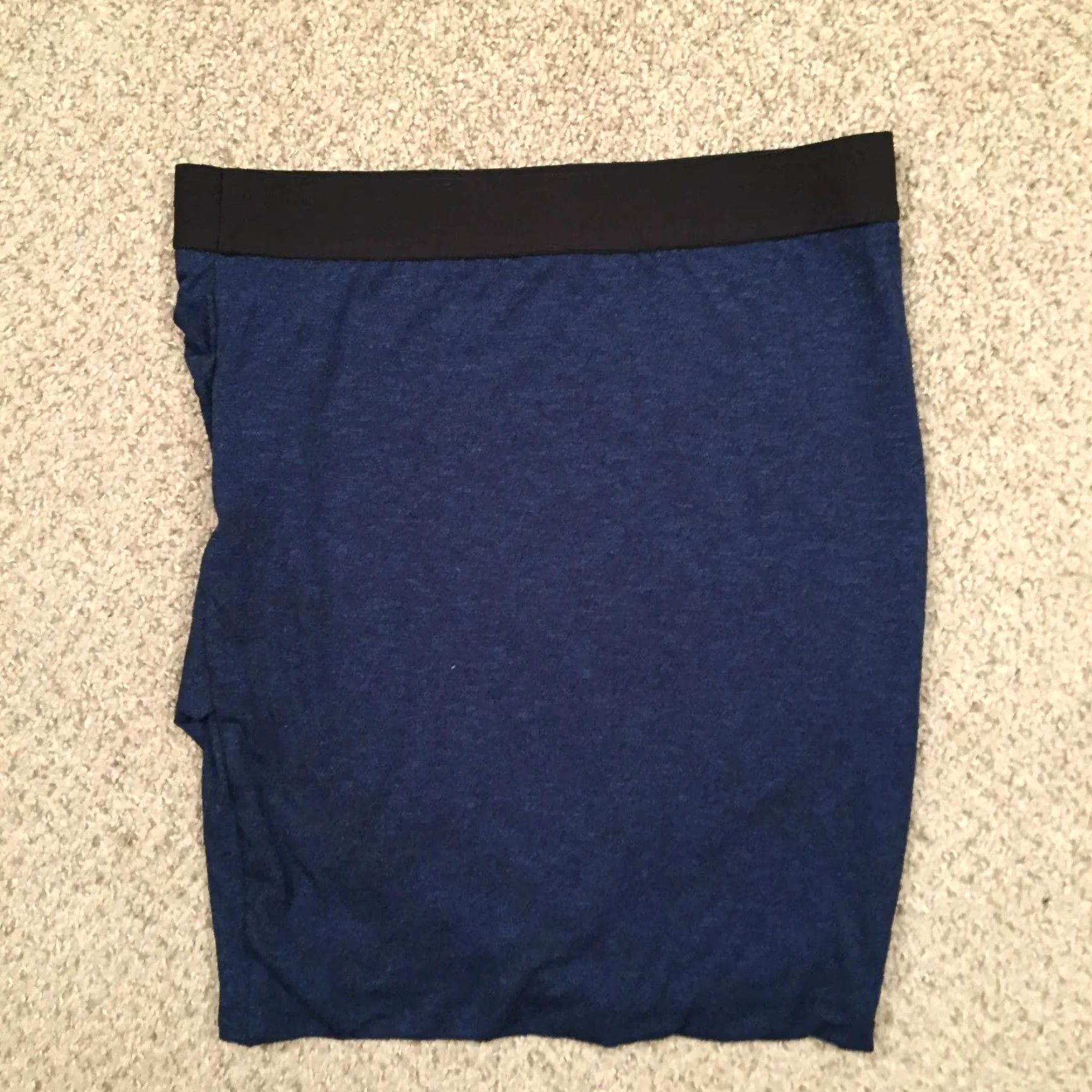 Express Express Skirt Women Knee Length M Blue Lined Pull On Pencil Straight & Size 32" / US 10 / IT 46 - 6 Thumbnail