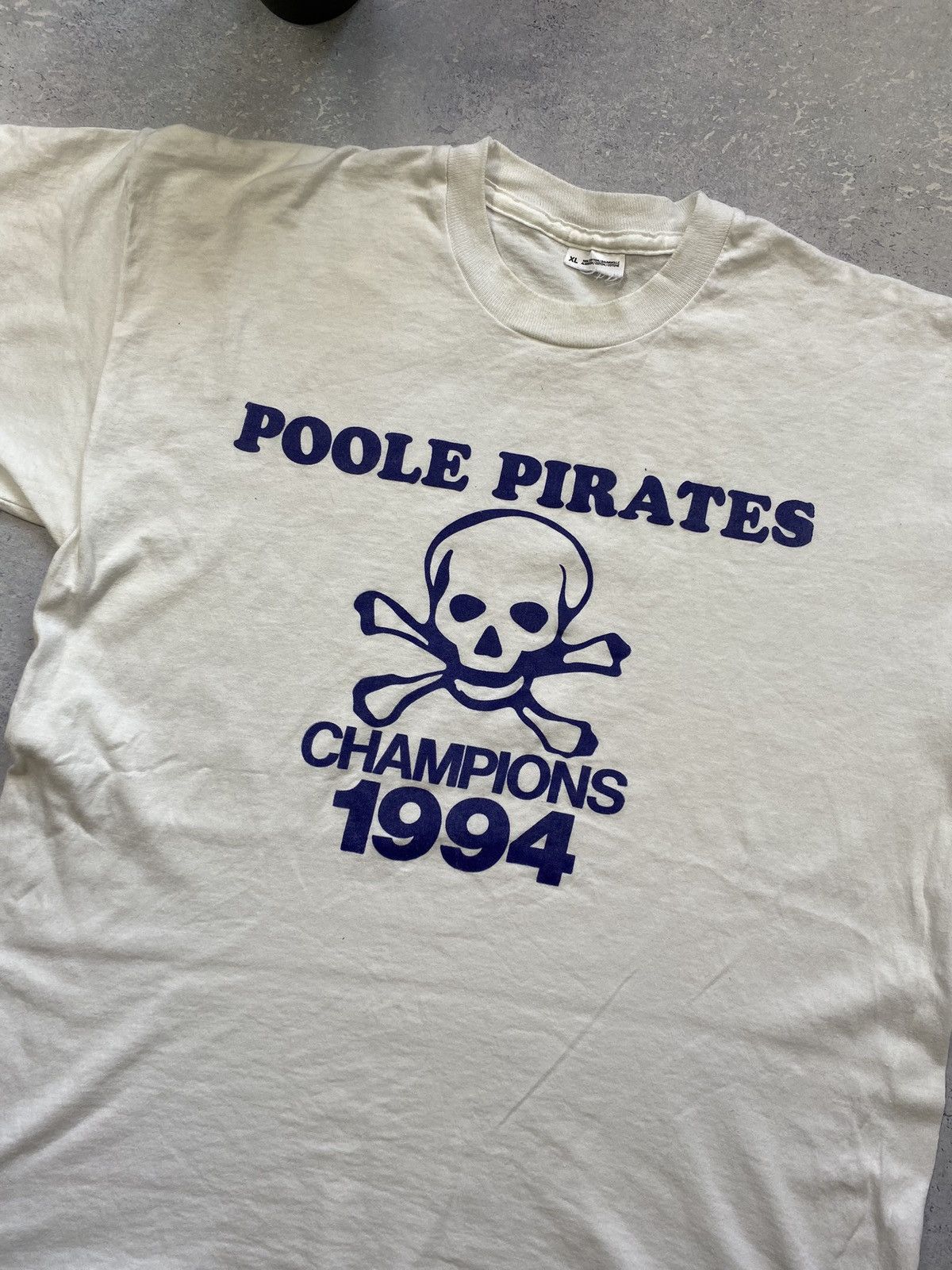 Japanese Brand × Vintage Vintage Poole Pirates Champions 1994 T-Shirt Size XL Size US XL / EU 56 / 4 - 3 Thumbnail