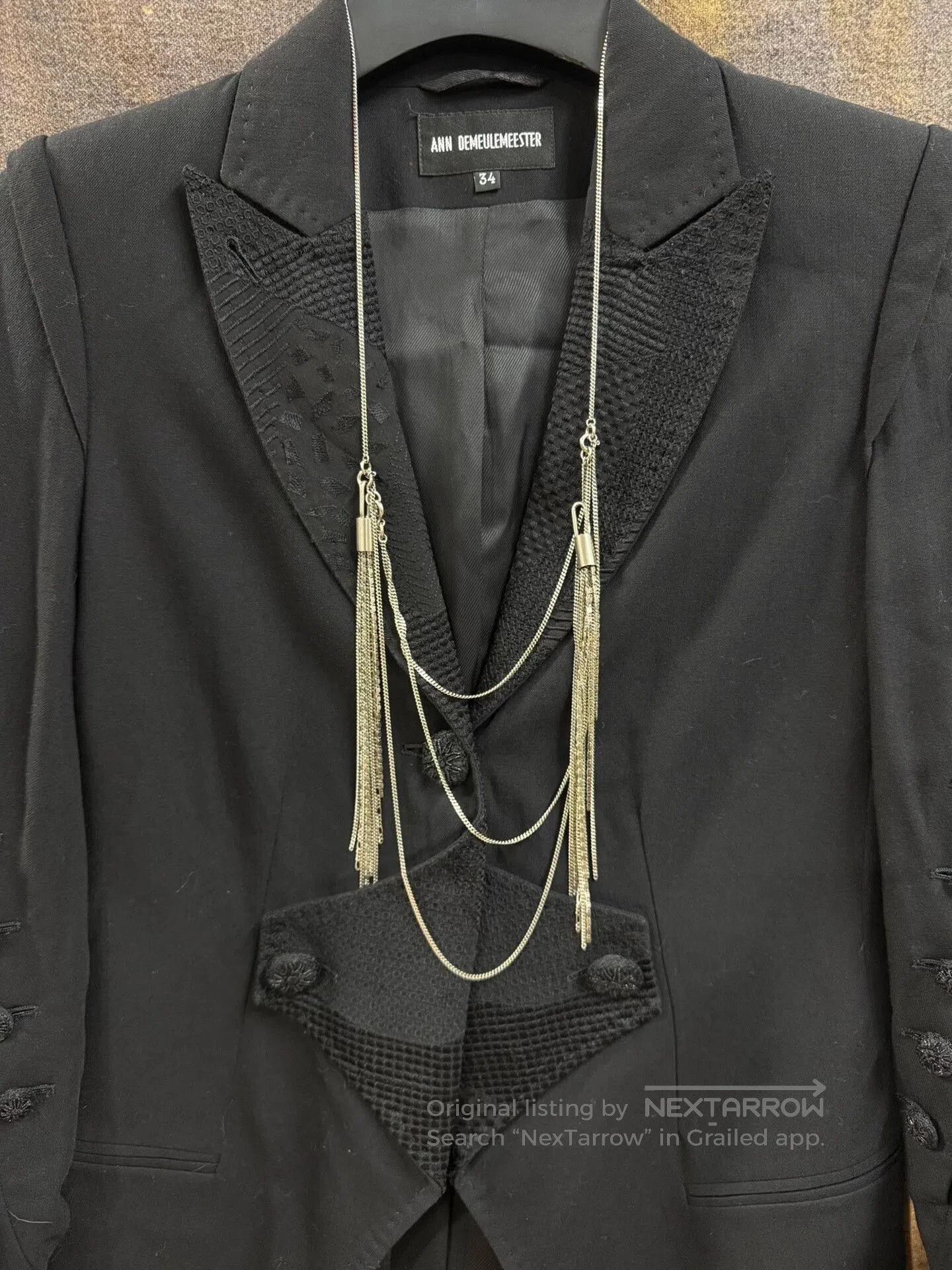 Ann Demeulemeester Long Tassel Necklace by Ann Demeulemeester. Size ONE SIZE - 1 Thumbnail