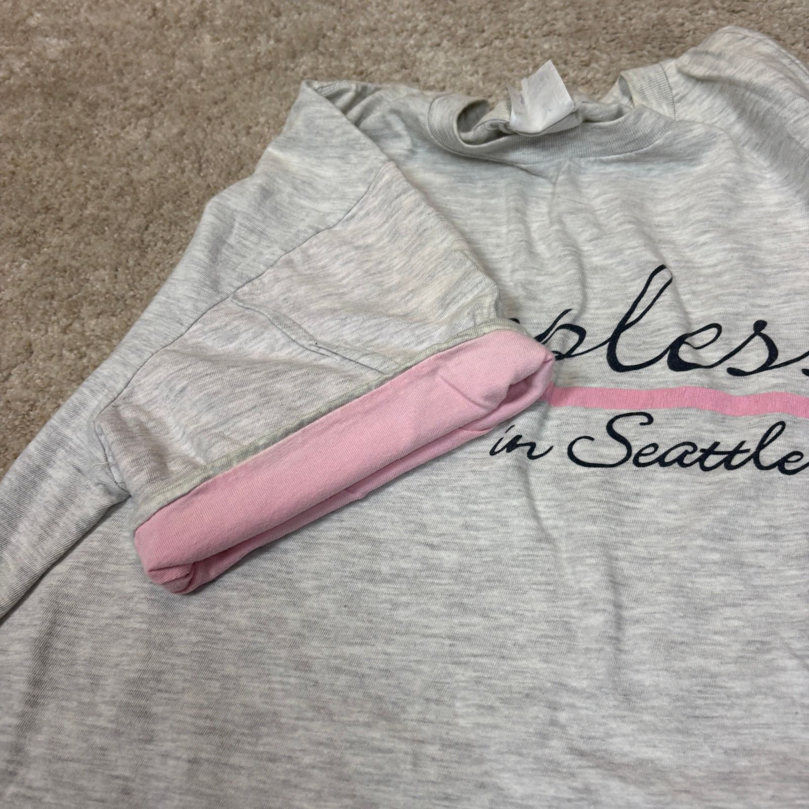 Vintage Vintage 90s Sleepless in Seattle Movie Promo Sleep Shirt 2XL Size US XXL / EU 58 / 5 - 8 Thumbnail