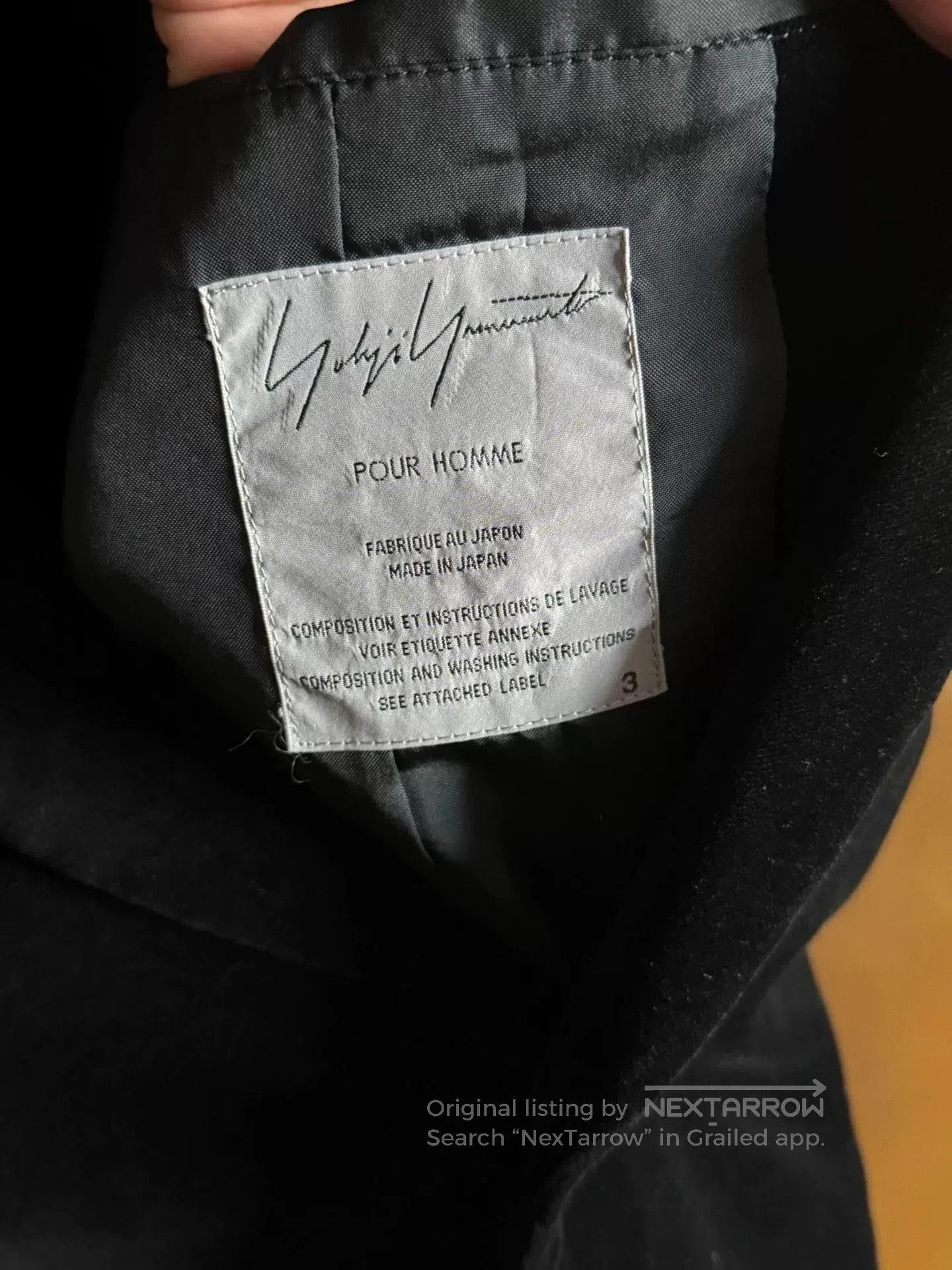 Yohji Yamamoto Yohji Yamamoto Pour Homme 03AW Coat. Size US L / EU 52-54 / 3 - 9 Thumbnail