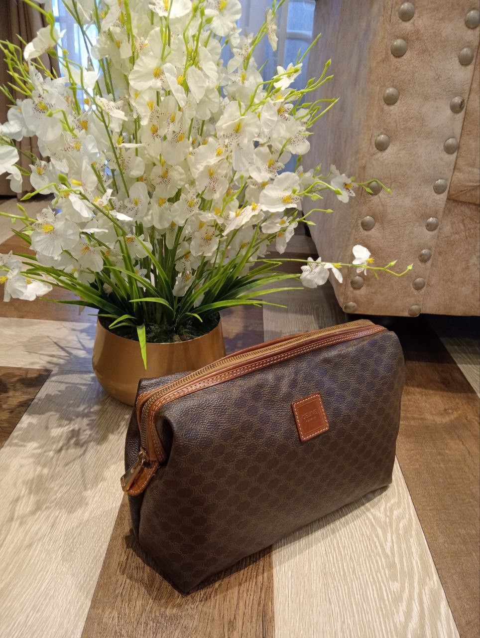 Celine VINTAGE CELINE PARIS MONOGRAM CLUTCH BAG Size ONE SIZE - 3 Thumbnail