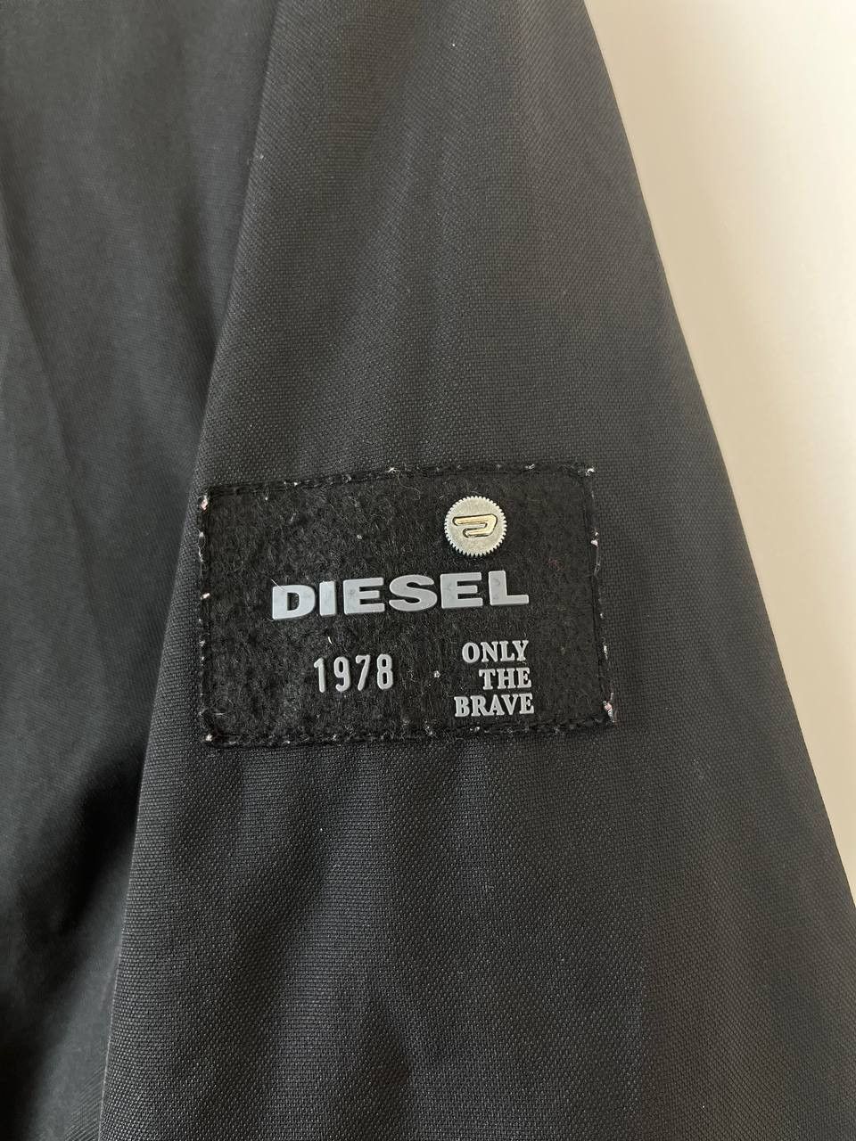 Diesel DIESEL 1978 ONLY THE BRAVE BOMBER JACKET BLACK PINK SIZE XL Size US XL / EU 56 / 4 - 3 Thumbnail