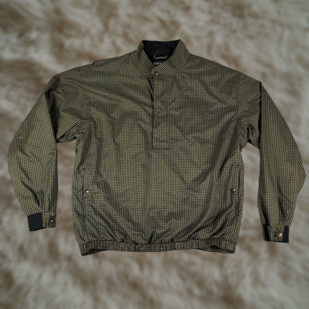 Footjoy FootJoy Jacket Mens Size L Beige Gray 1/4 Zip Windbreaker All Seasons Dryjoys Golf Football Gym Outdoor Modern Size US L / EU 52-54 / 3 - 1 Thumbnail
