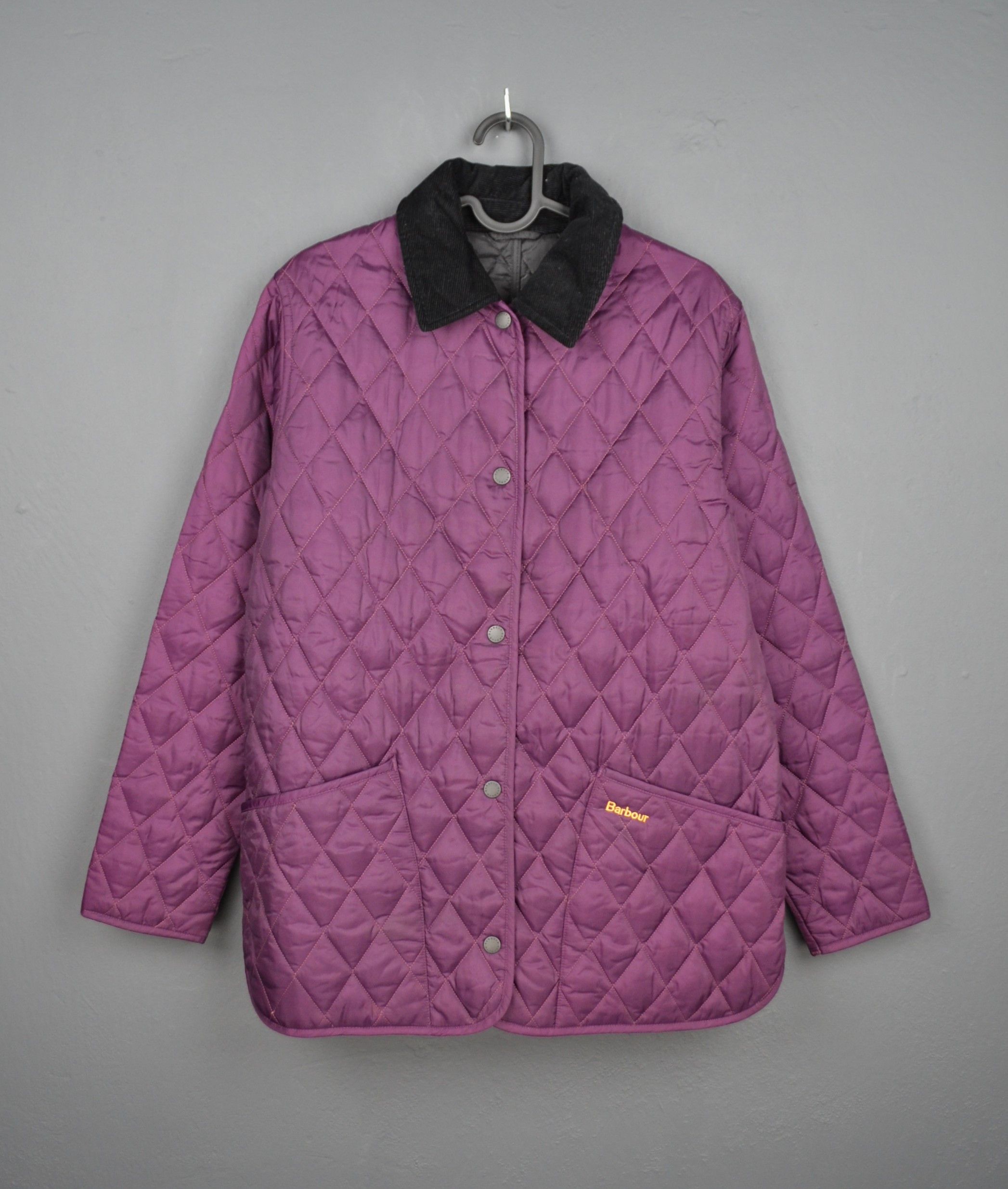 Barbour Barbour Shaped Liddesdale 8 US Purple Jacket Size M / US 6-8 / IT 42-44 - 1 Thumbnail