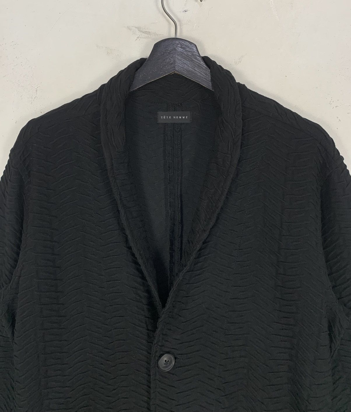Tete Homme Tete Homme Luxury JapaneseBrand LongKnit Cardigan Long Coat Size M / US 6-8 / IT 42-44 - 3 Thumbnail