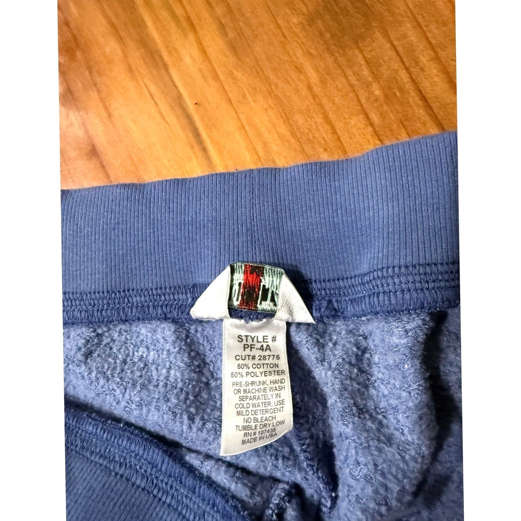 Hard Tail Vintage Hard Tail pant Medium Blue Cotton Y2K Wide leg Pull on Drawstring Low Rise V9 Size 32" / US 10 / IT 46 - 3 Thumbnail