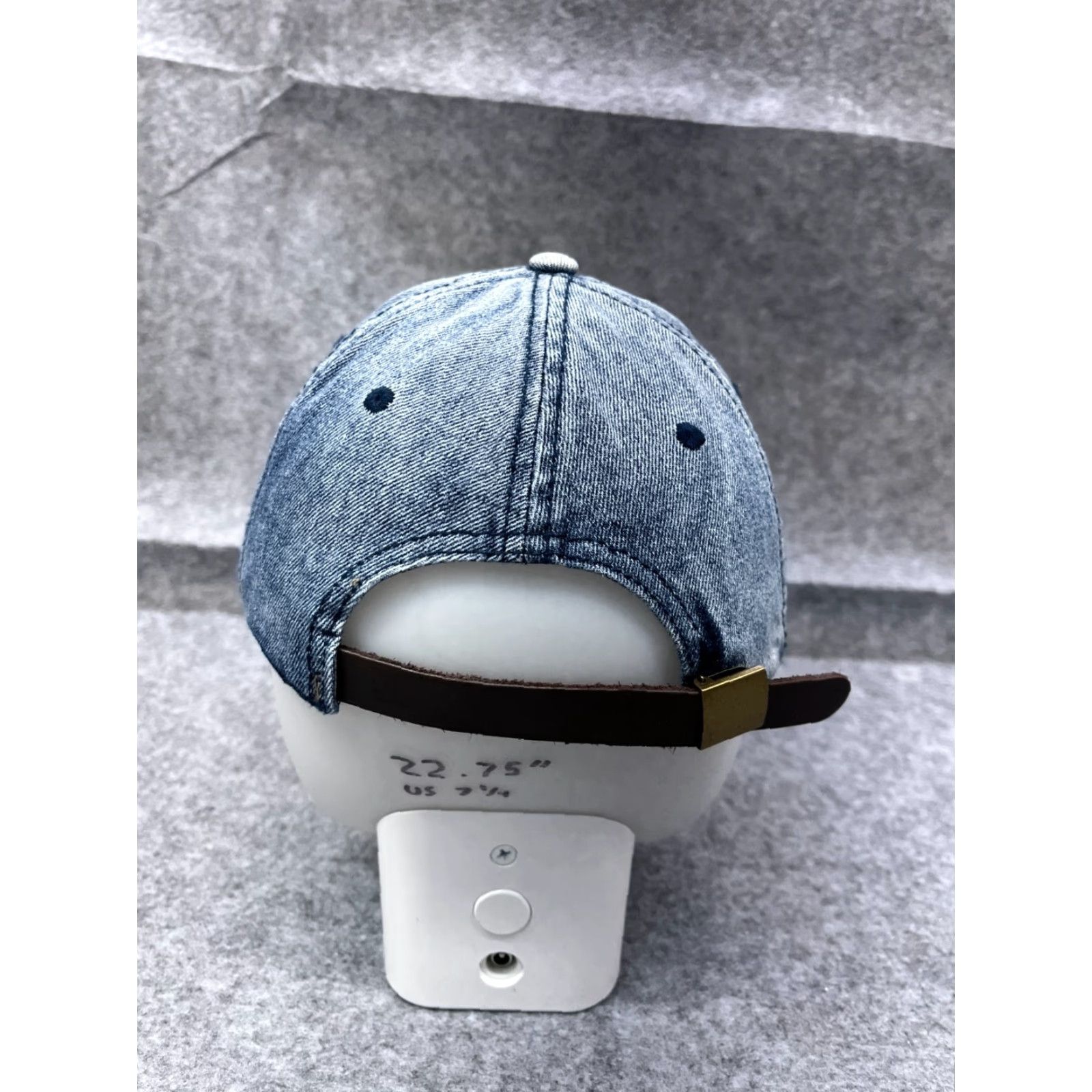 Walmart Walmart Hat Cap Strap Back Adult One Size Blue Denim Cotton Outdoors Size ONE SIZE - 6 Thumbnail
