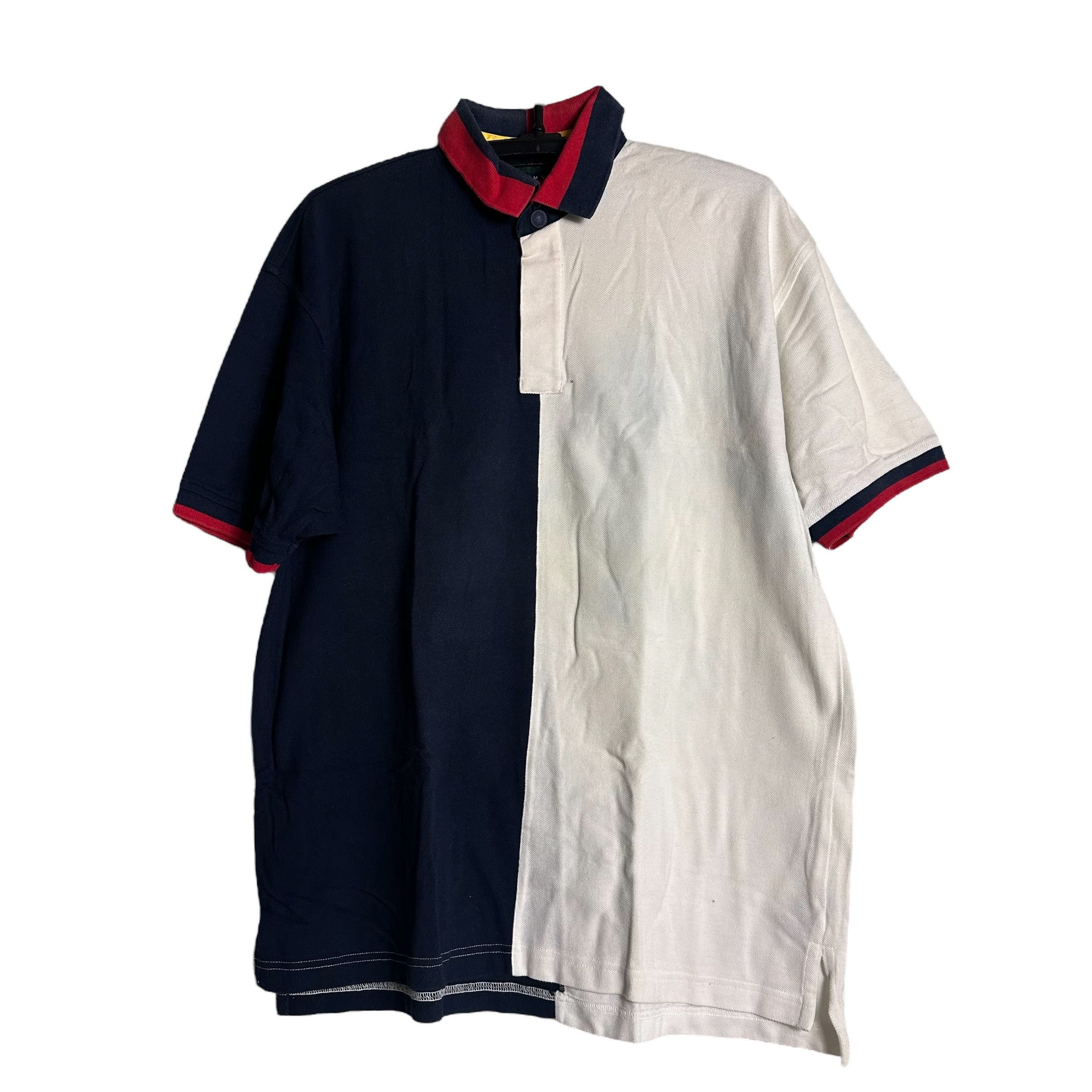 Tommy Hilfiger 🔥RARE🔥Vintage Tommy Hilfiger Spell Out Polo Shirt Size US L / EU 52-54 / 3 - 3 Thumbnail