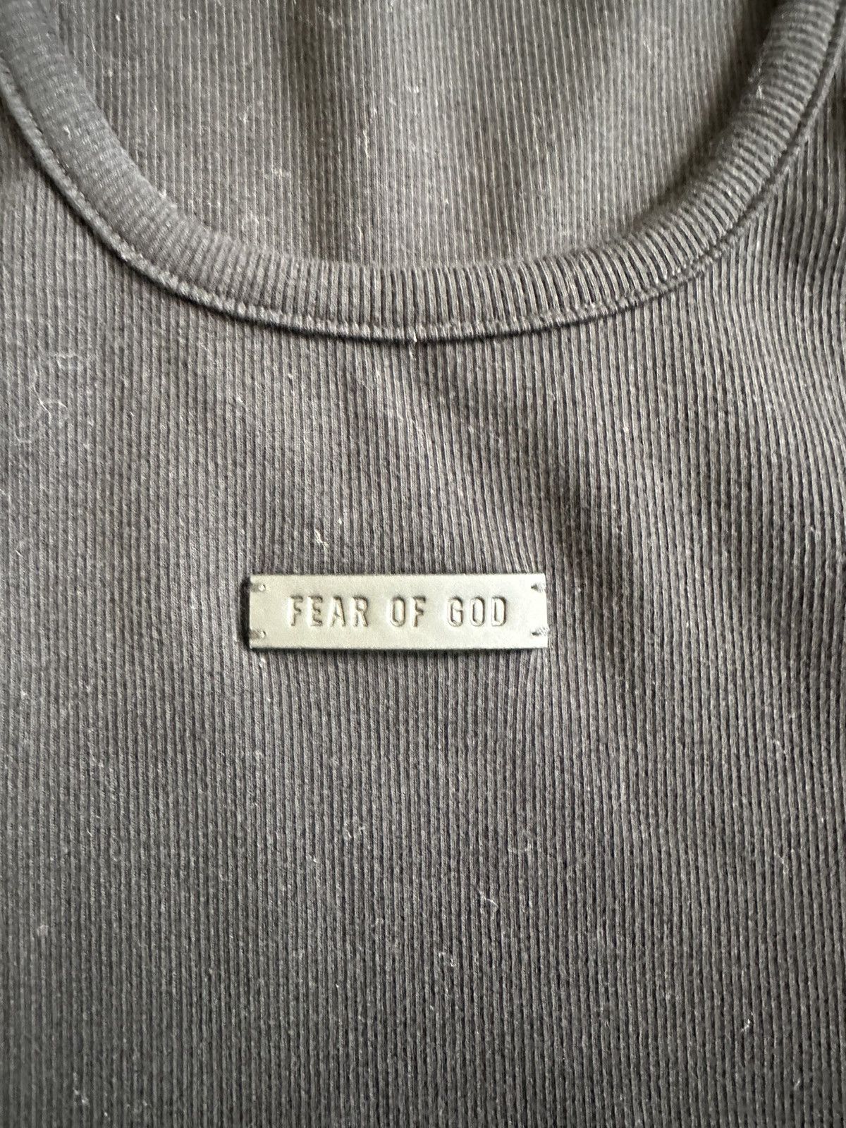 Fear of God Fear of God Eternal Black Tanktop Size US M / EU 48-50 / 2 - 3 Thumbnail