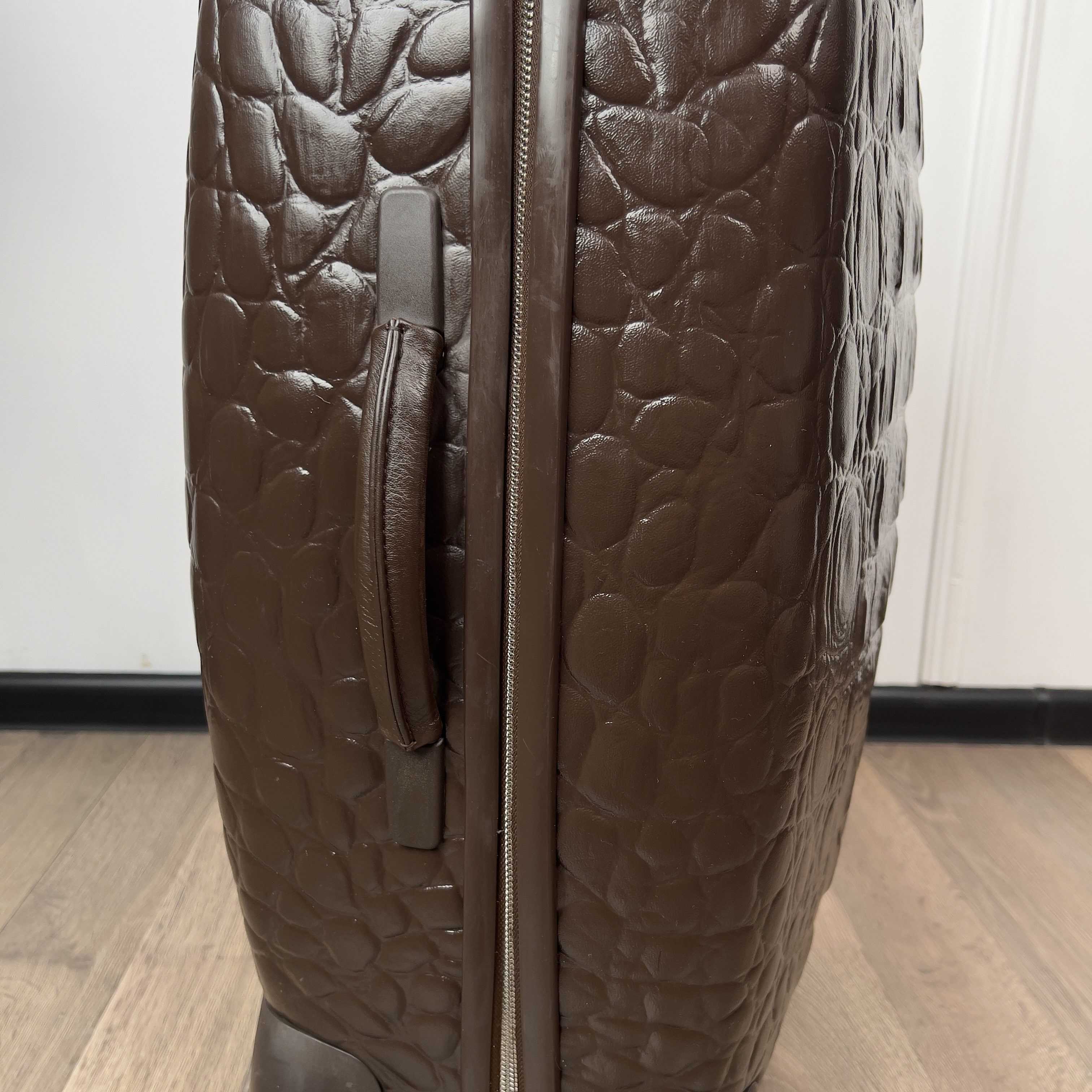 Samsonite RARE Alexander McQueen Spinner 65 Trolley Suitcase Crocodile Size ONE SIZE - 6 Thumbnail