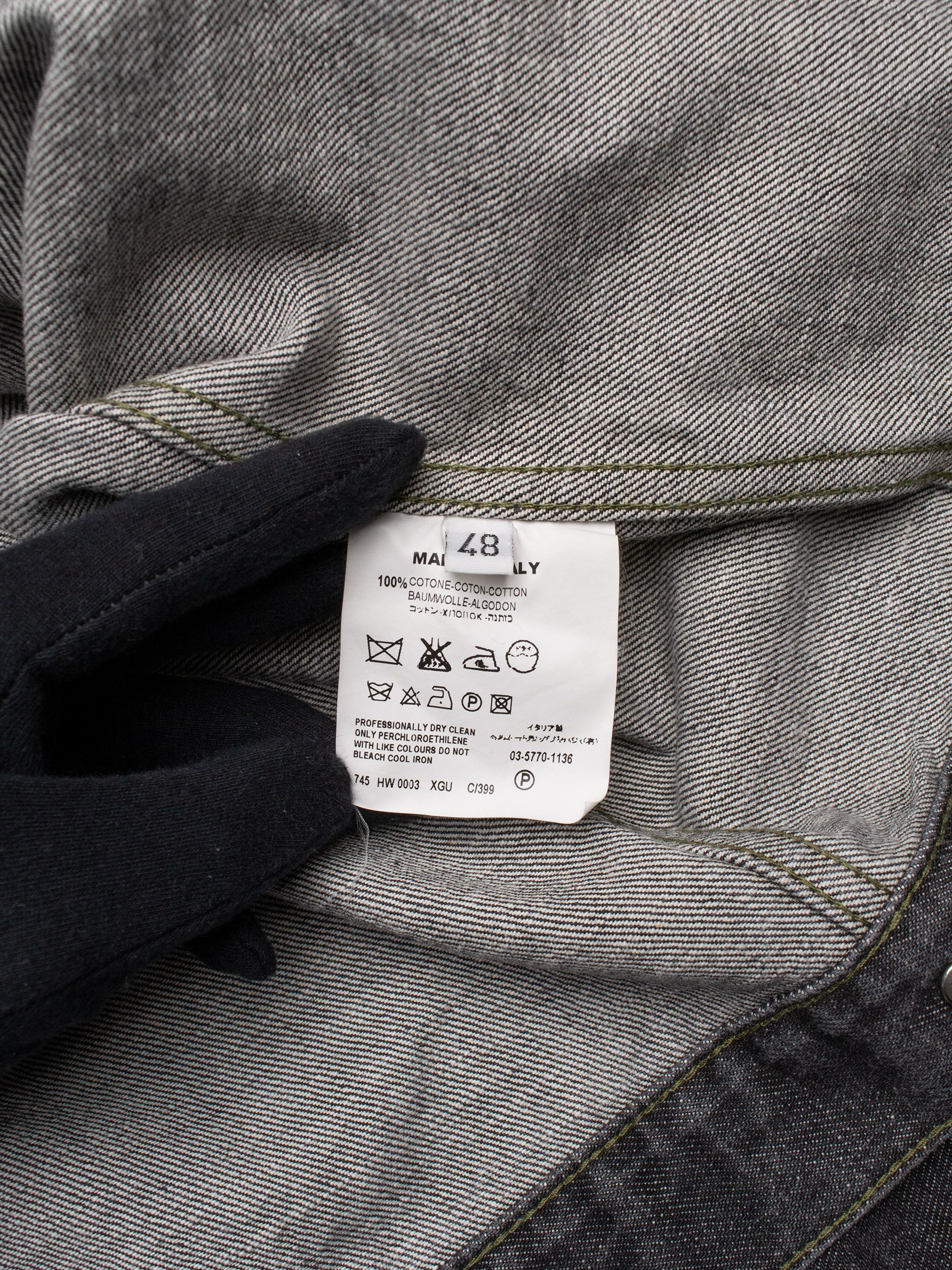 Helmut Lang vintage Helmut Lang Classic 1 Pocket denim jacket Size US M / EU 48-50 / 2 - 8 Thumbnail