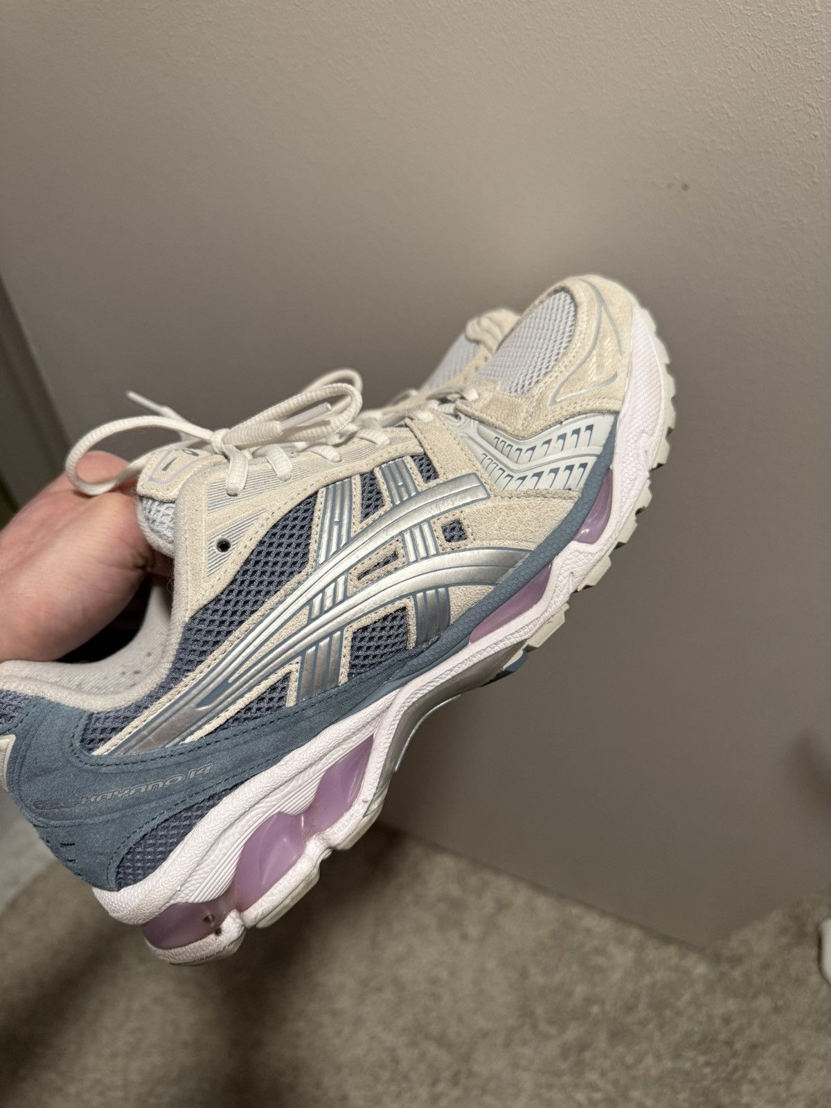 Asics Asics GEL-KAYANO 14 “Glacier Grey” Size US 10 / EU 43 - 1 Thumbnail