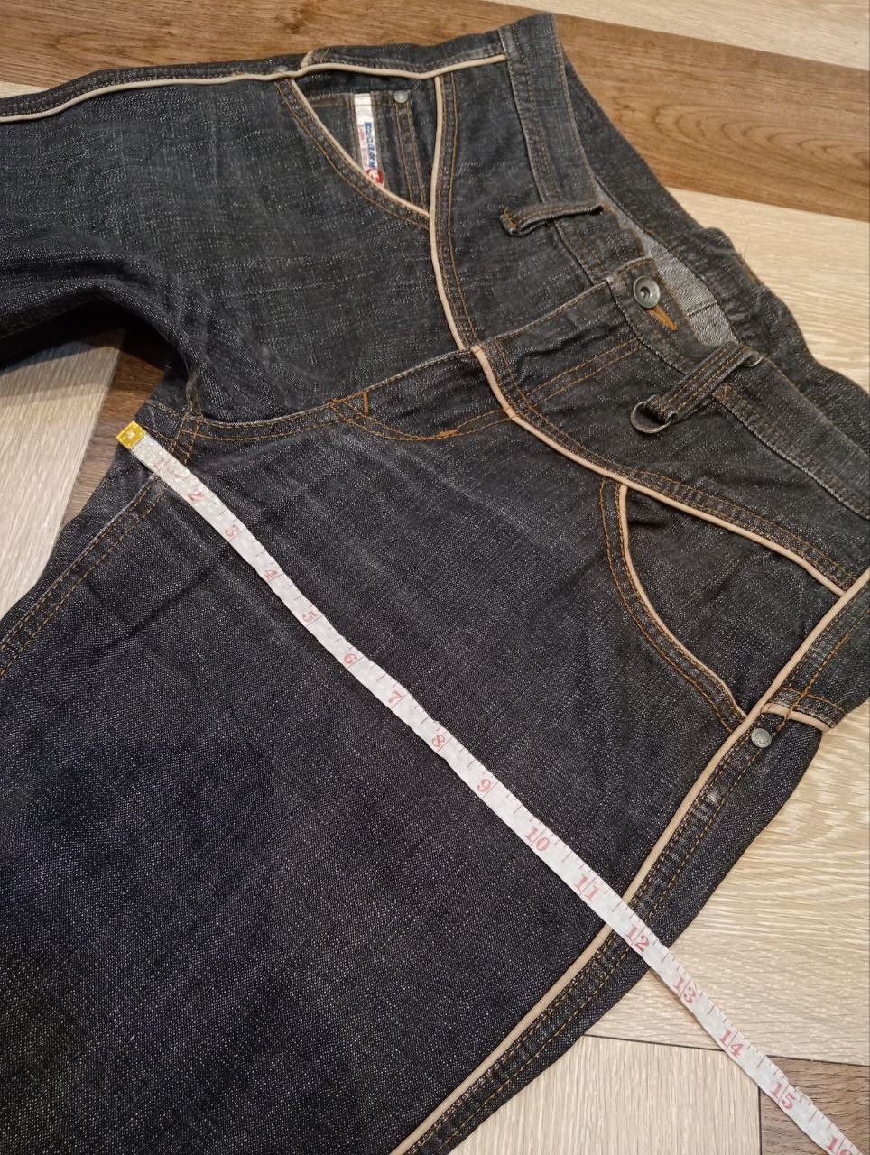 Nicole Club NICOLE CLUB FOR MEN JAPAN LEATHER LINING DENIM FLARED PANTS Size US 34 / EU 50 - 19 Thumbnail