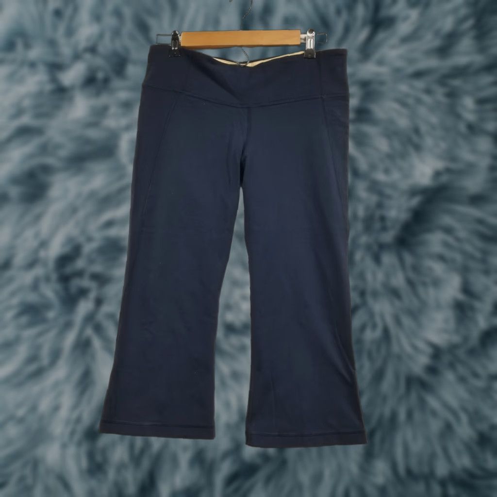 Lululemon VINTAGE Lululemon City Pants Women Blue Jogger Pull On Cropped Size 10 See Pics Size 32" / US 10 / IT 46 - 1 Thumbnail