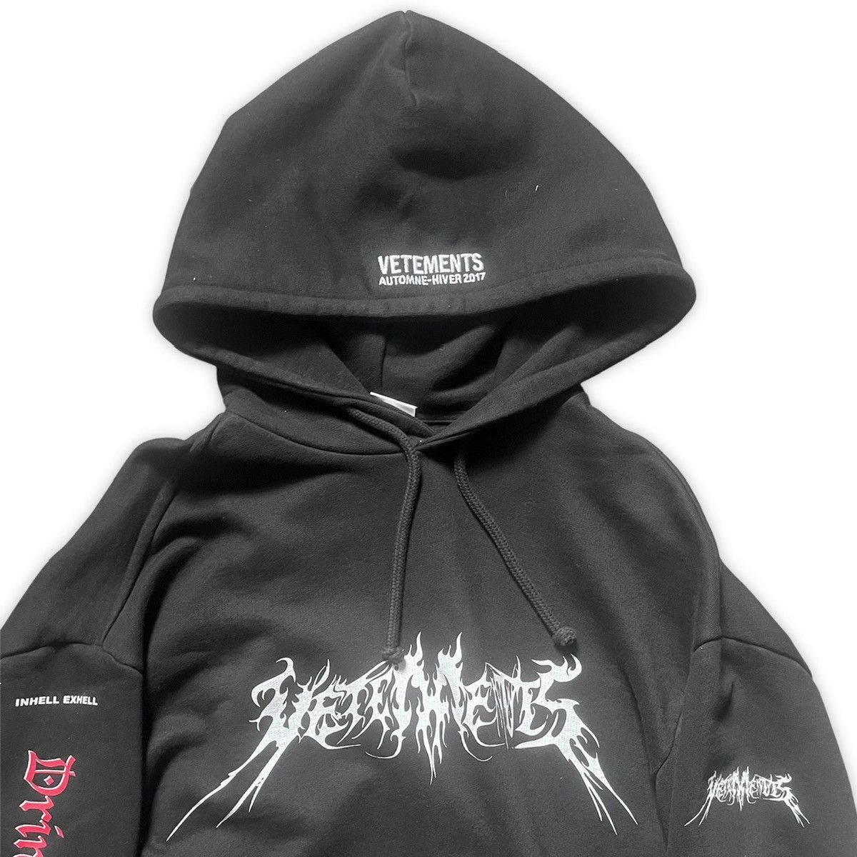 Vetements vetements “total fucking darkness” aw17 hoodie Size US XS / EU 42 / 0 - 2 Thumbnail