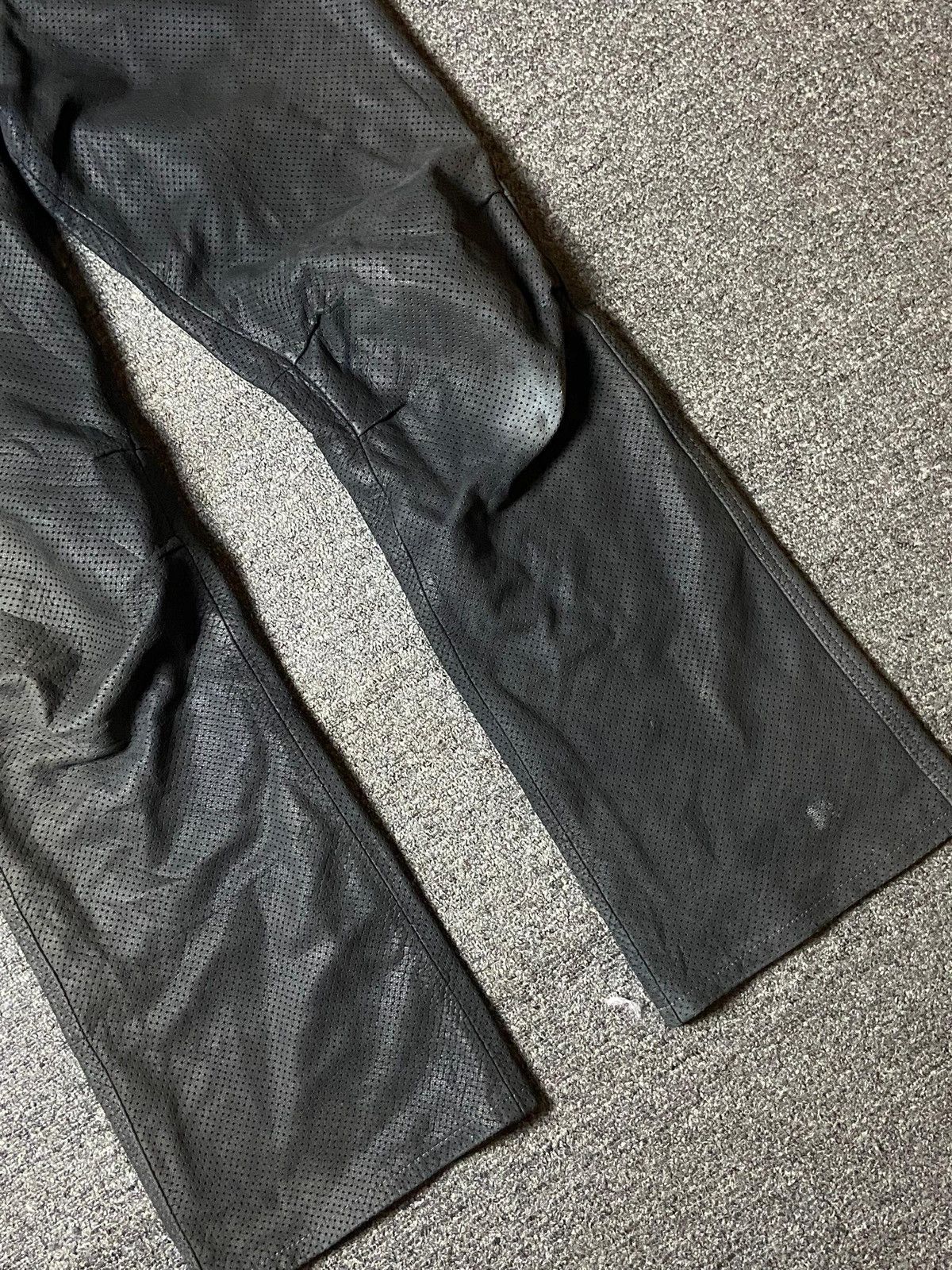 Japanese Brand × Seditionaries × Vintage D3O Japanese Brand Leather Pants (122) Size US 33 - 11 Thumbnail