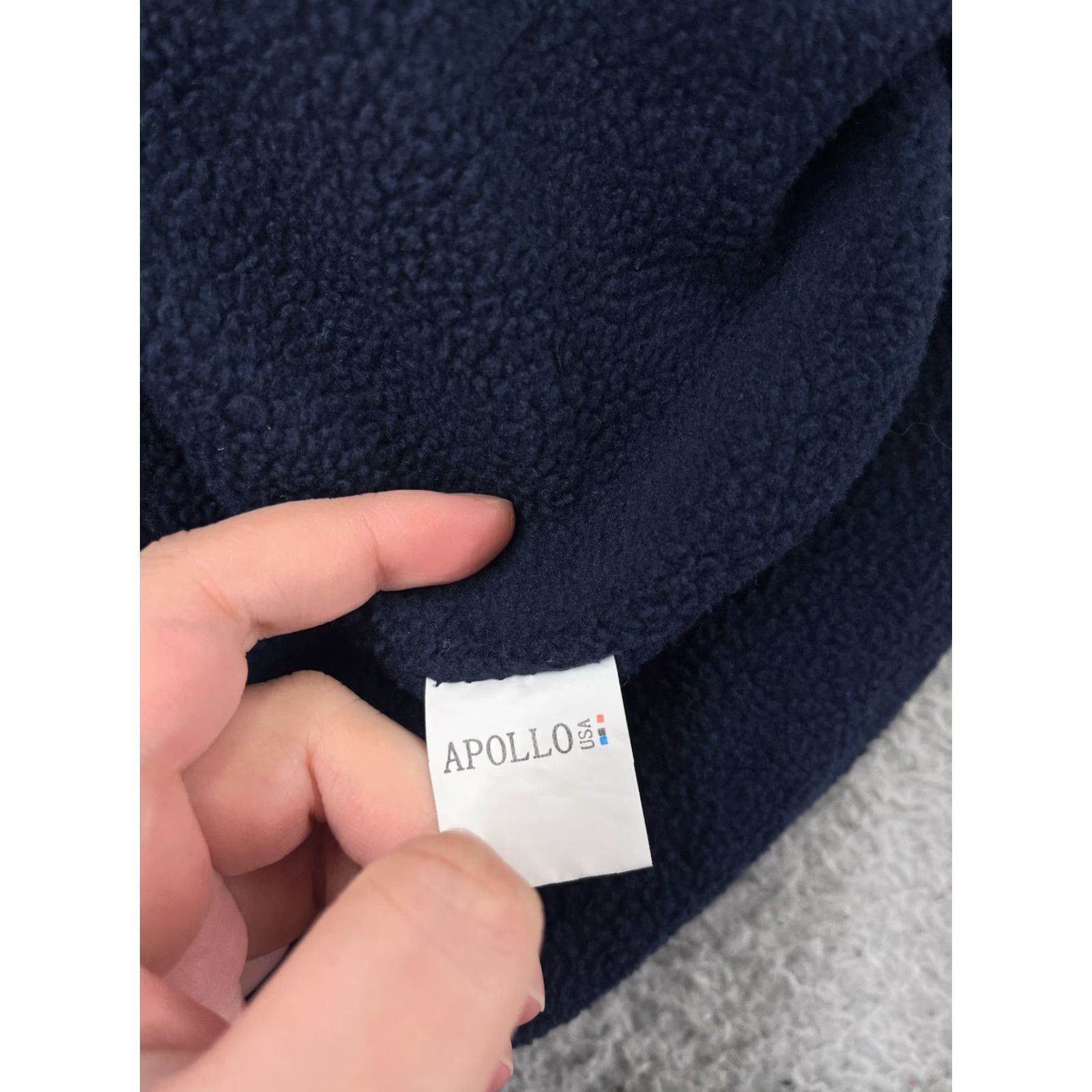 Vintage Apollo Simplicity Beanie Hat One Size Blue Acrylic Knit Lined Adjustable Adult Mens Winter Outdoor Ski Casual Travel Workwear Size US M / EU 48-50 / 2 - 6 Thumbnail