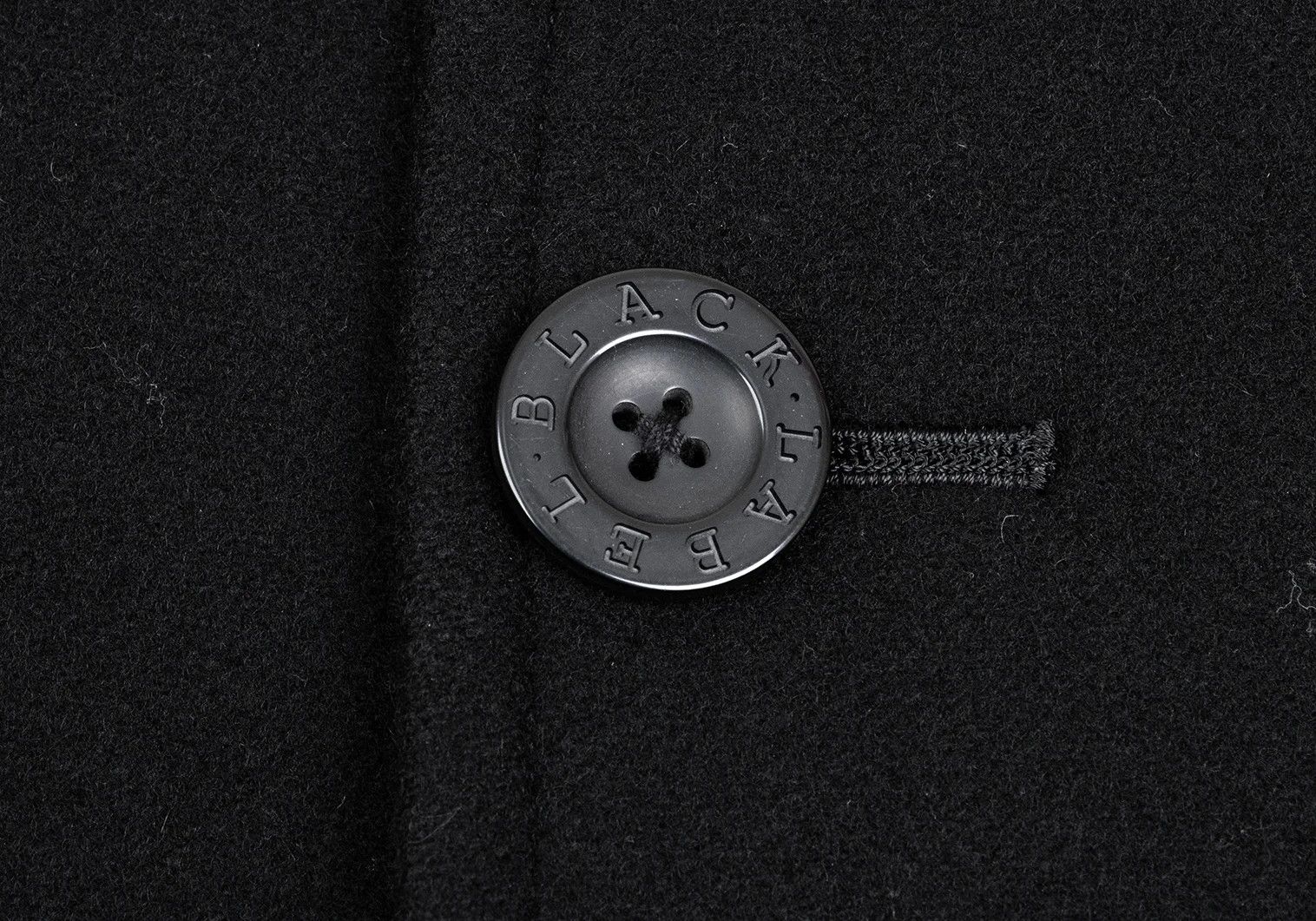 Burberry Cashmere Blend Wool Nylon Melton Half Coat in Black, L Size US XXS / EU 40 - 11 Thumbnail