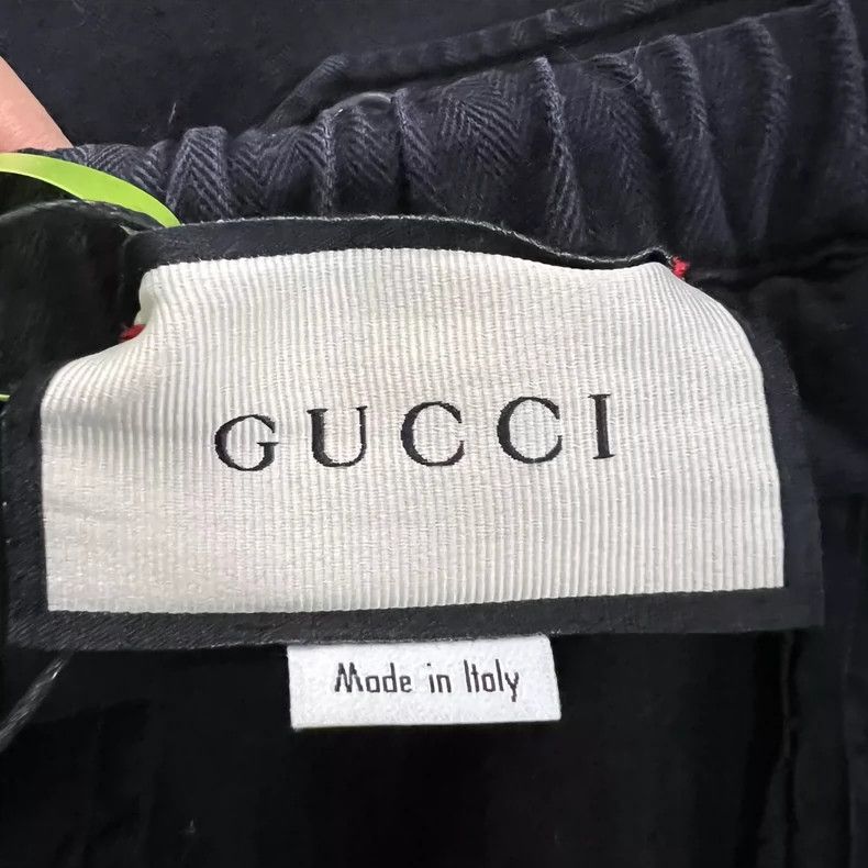 Gucci Gucci Cotton diamond nautical logo patch cloth trousers 250 Size US 30 / EU 46 - 3 Thumbnail