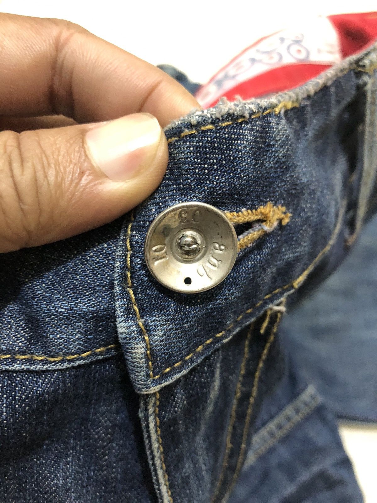 LOWBOX a.n.b newyork 10 pocket Baggy cargo denim Size US 33 - 7 Thumbnail