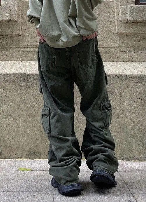 Japanese Brand × Jean Baggy Cargo Pants Size US 30 / EU 46 - 4 Thumbnail