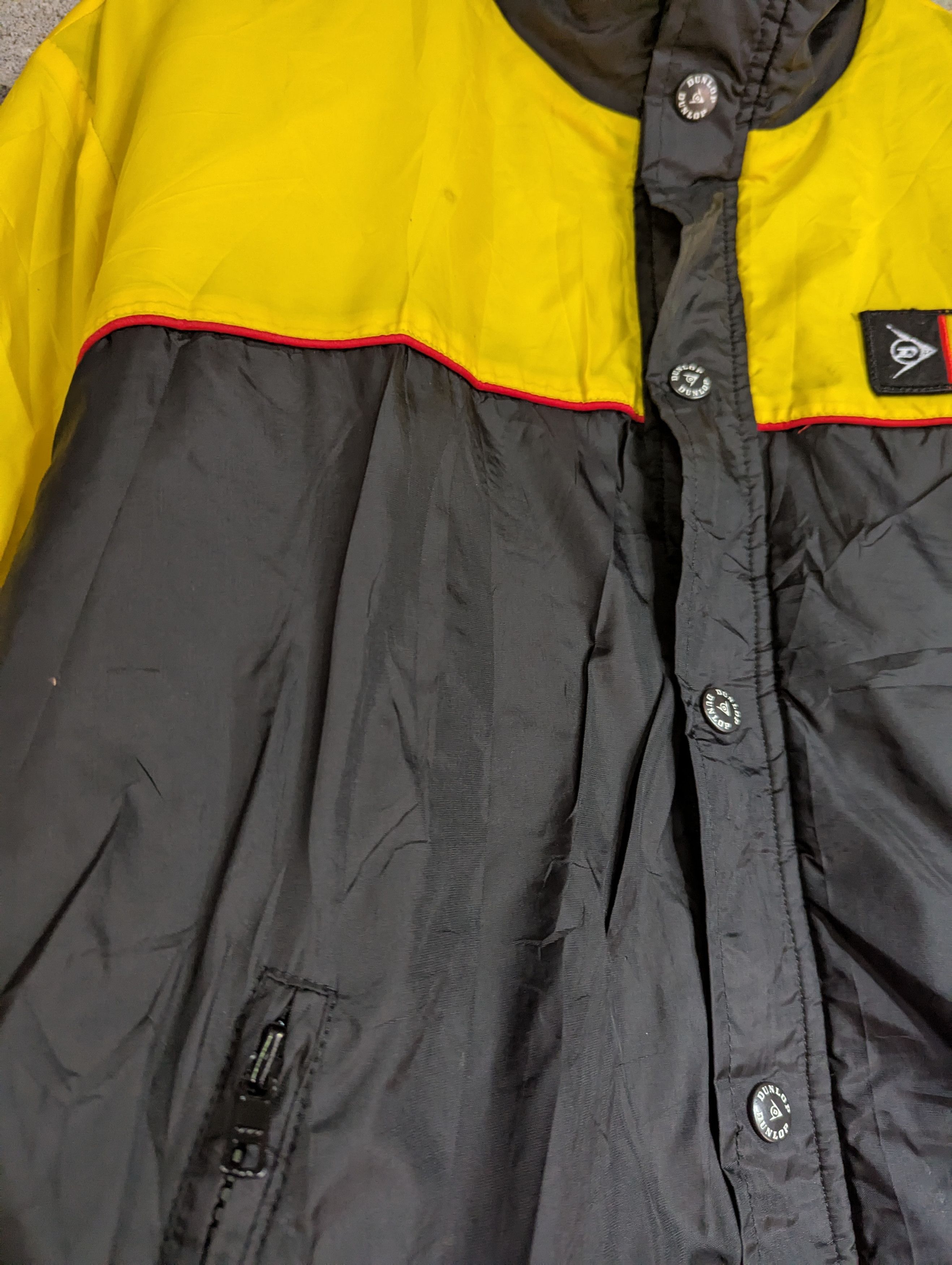 Dunlop DUNLOP MOTORSPORT SNAP BUTTON FULL ZIPPER SWEATER Size US L / EU 52-54 / 3 - 6 Thumbnail