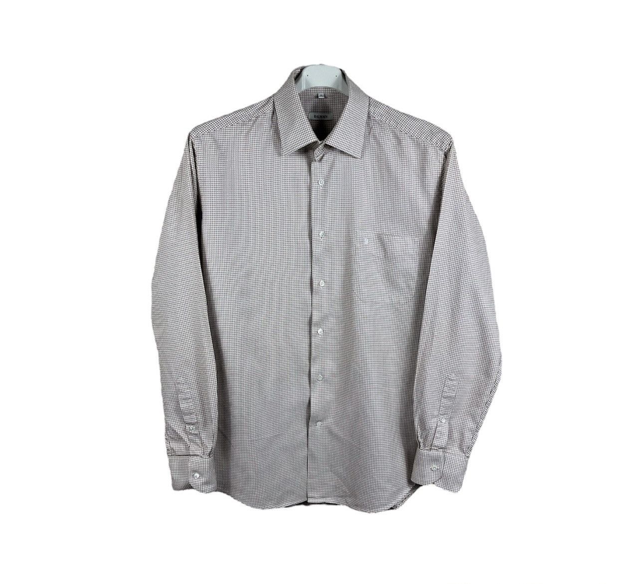 Balmain Balmain patterned shirt with pocket logo B casual classic Size US M / EU 48-50 / 2 - 1 Thumbnail
