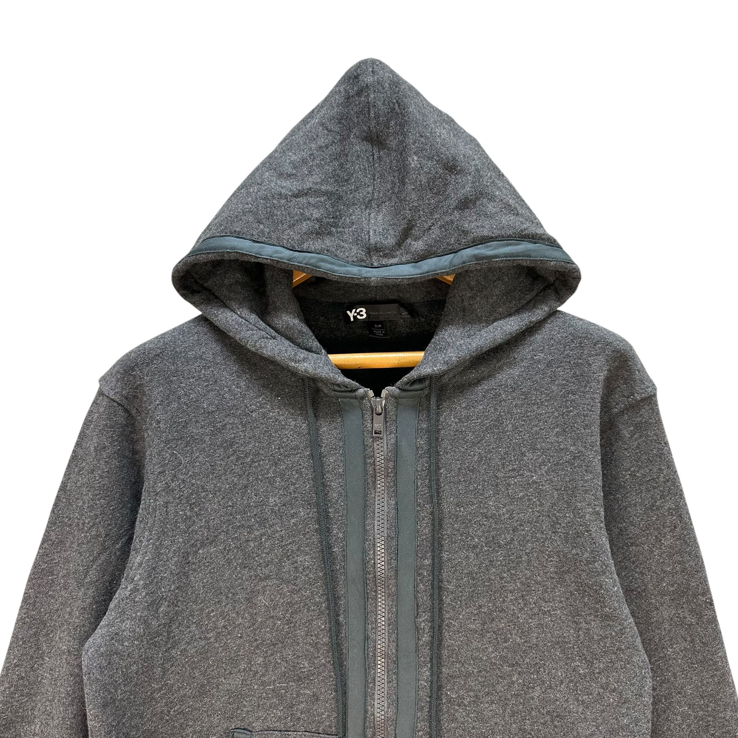 Adidas × Y-3 ADIDAS Y3 YOHJI YAMAMOTO Fullzip Hoodie Sweatshirt #A78-1898 Size US S / EU 44-46 / 1 - 2 Thumbnail
