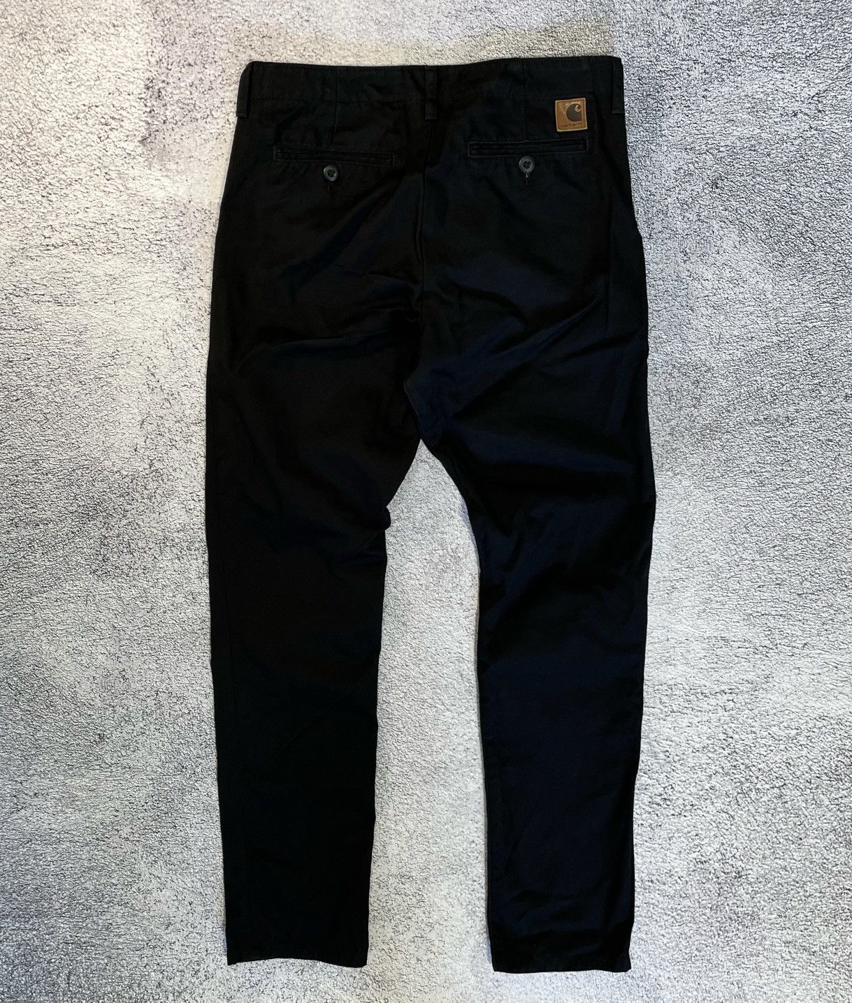 Carhartt Wip Carhartt WIP Clute Pants Black Workwear Chino Streetwear Size US 32 / EU 48 - 1 Thumbnail