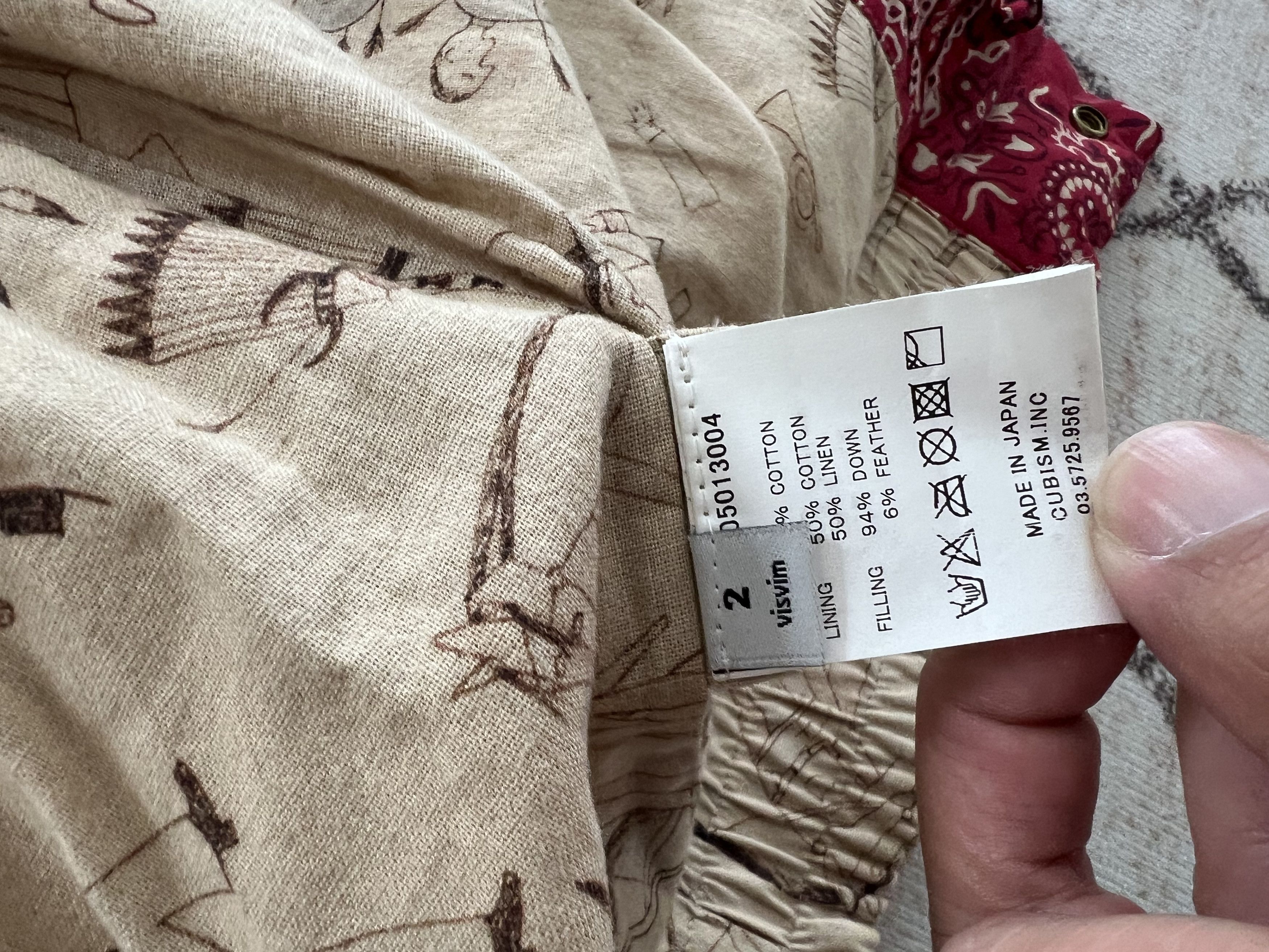 Visvim Visvim ICT 12SS Insulator Down Vest Bandana Size US M / EU 48-50 / 2 - 5 Thumbnail