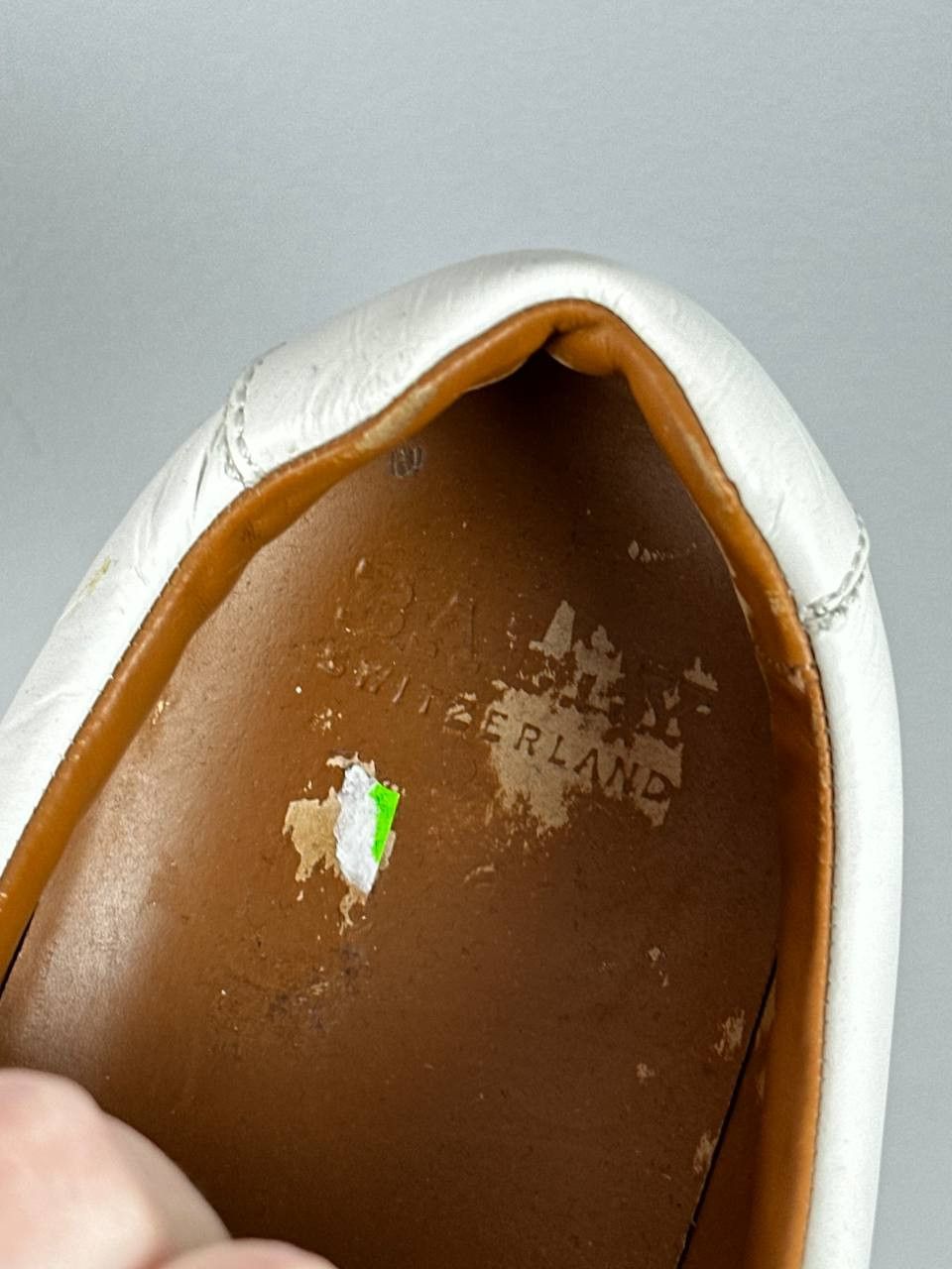 Bally BALLY Oriano White Leather Sneakers Men’s Shoes Size US 8 Size US 8 / EU 41 - 15 Thumbnail
