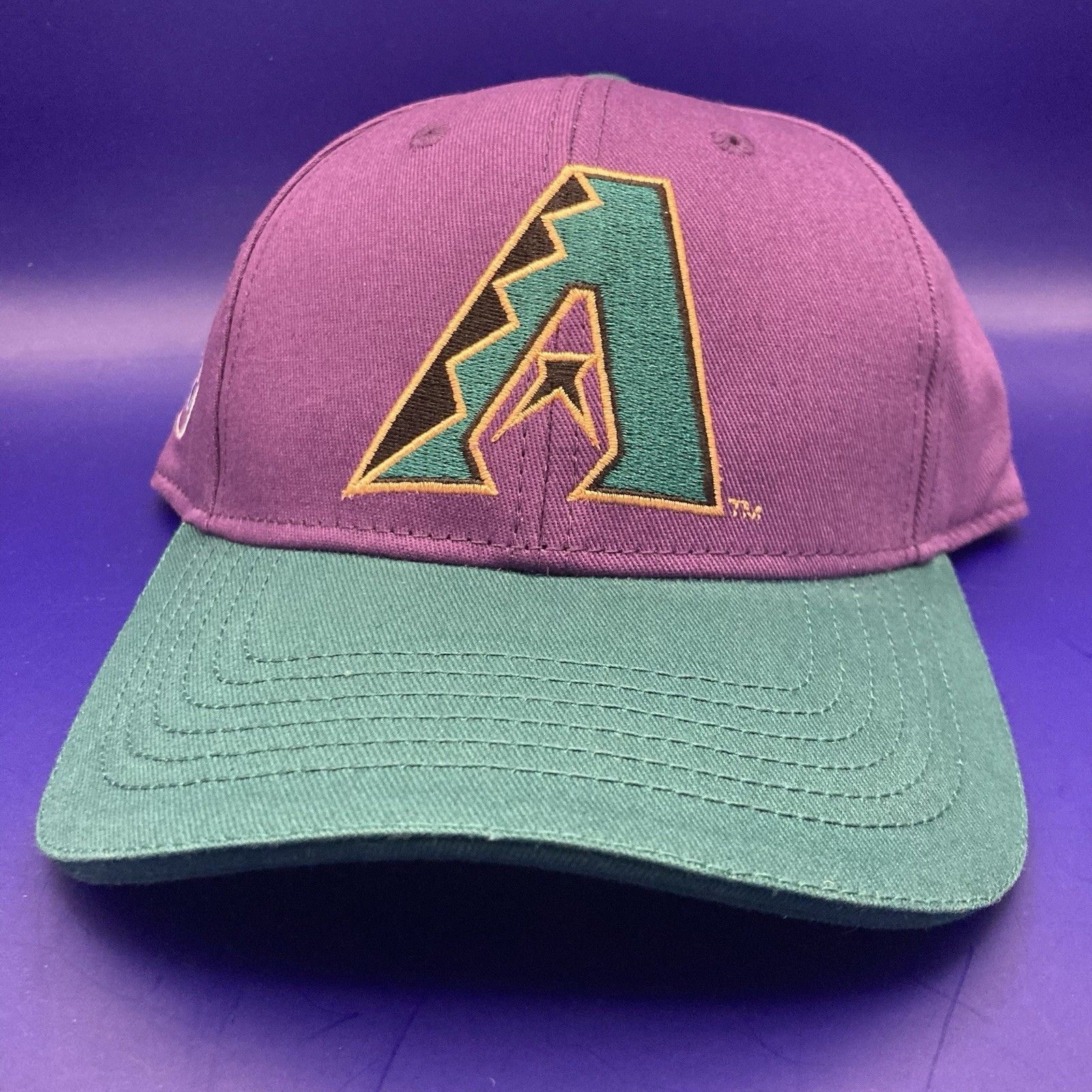 MLB New Arizona Diamondbacks MLB Cap BMW Logo Purple Teal Hat Size ONE SIZE - 1 Thumbnail