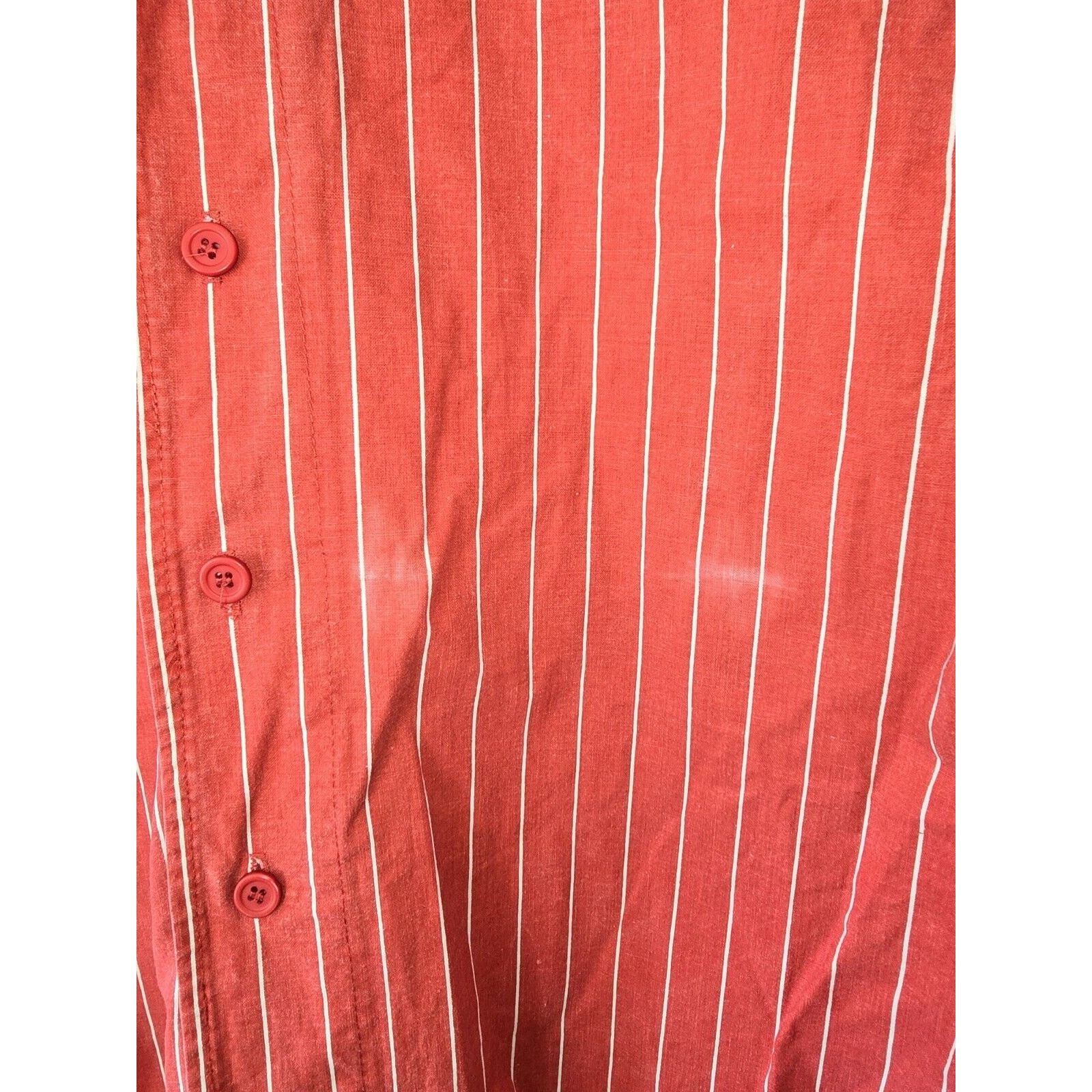 Chalk Line Vintage Chalk Line XL Cincinnati Reds Pinstripe Jersey Size 42 - 7 Thumbnail